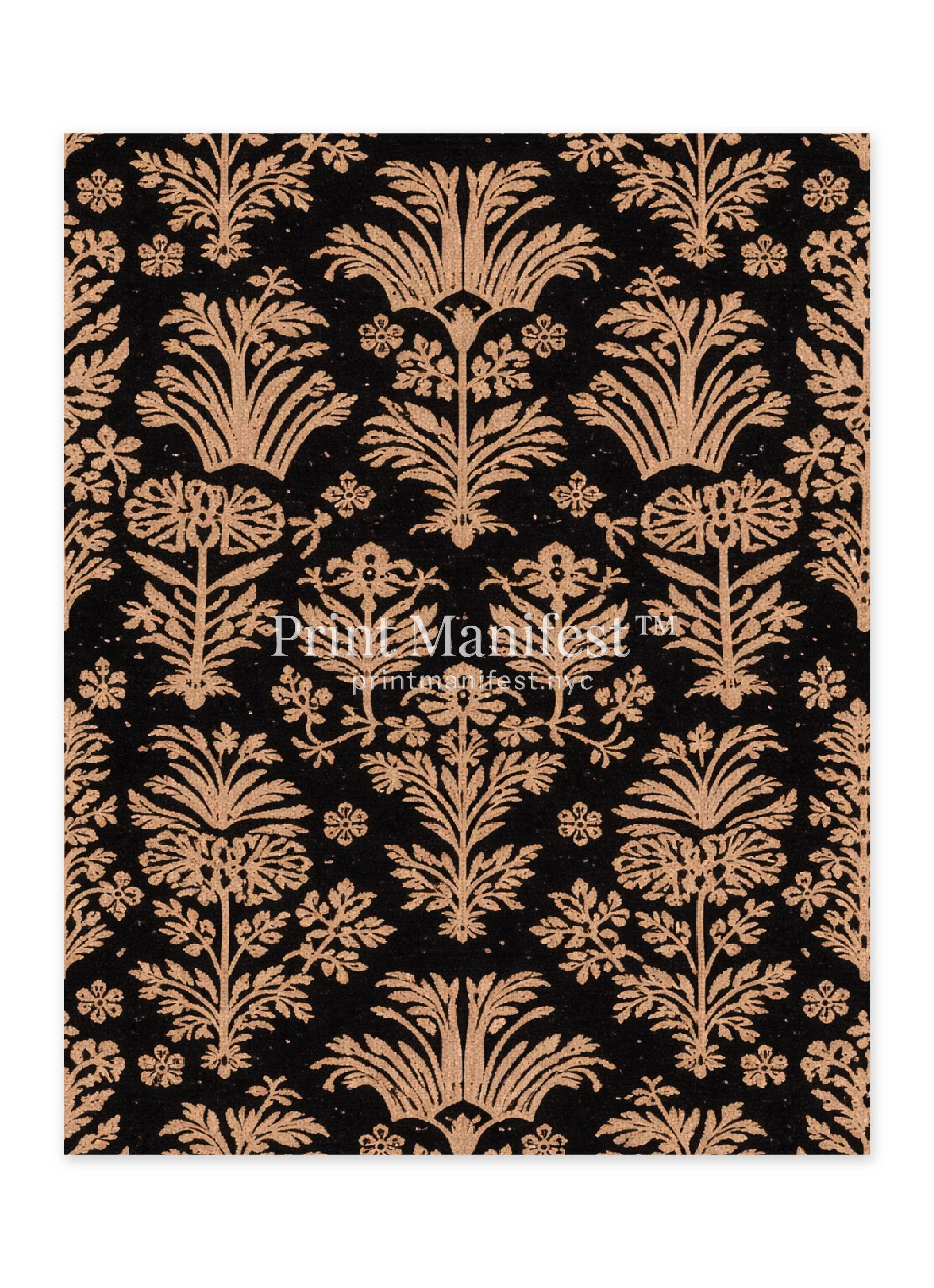 Nocturne Damask