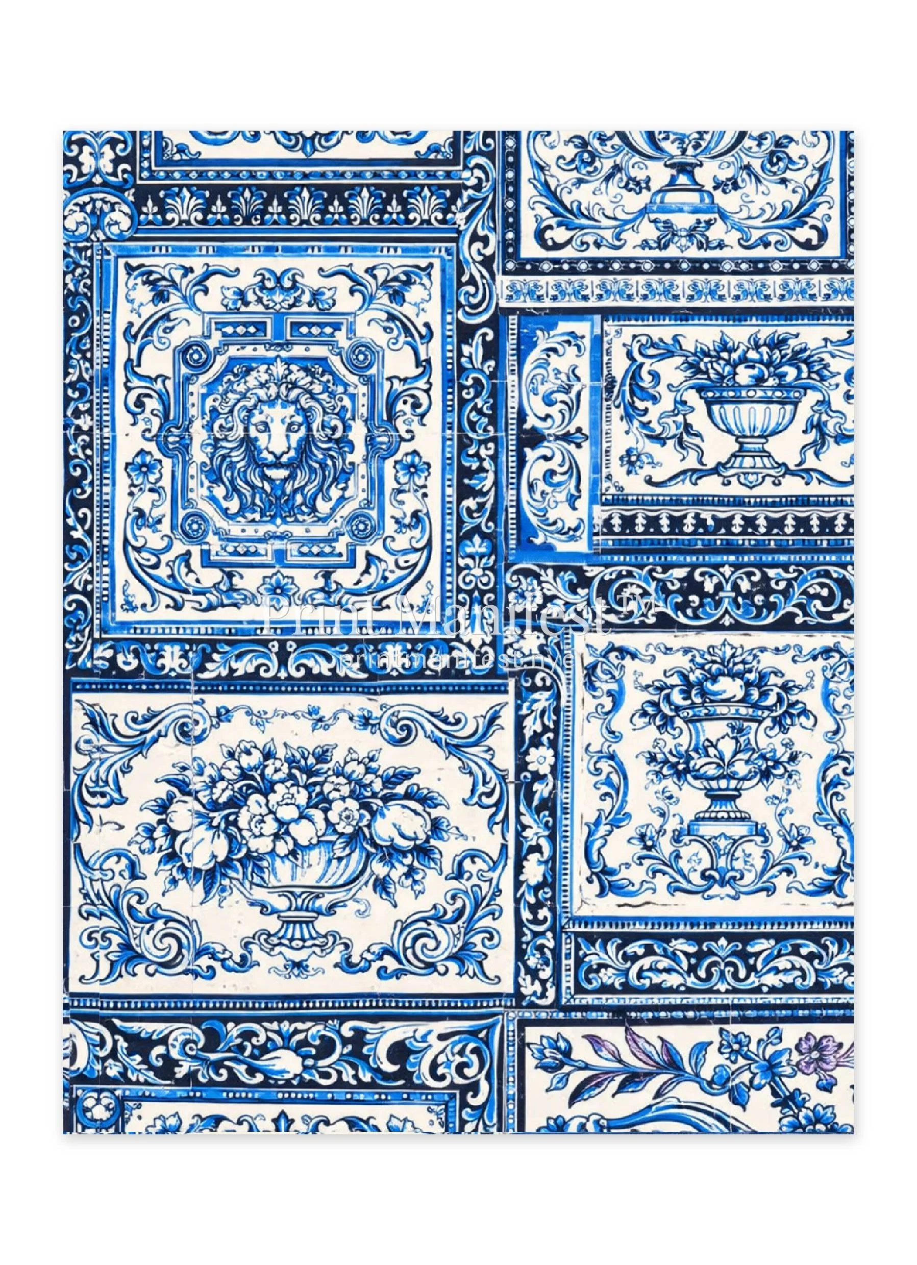 Porcelain Scarf Grid