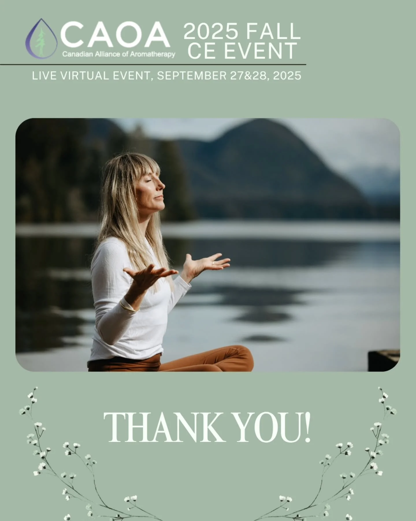 We are thrilled to reflect on another successful CE event!

A heartfelt THANK YOU to our amazing instructor, @carolynannebudgie , for delivering such an informative, grounding, and intimate lecture! Your contributions truly made the event special and