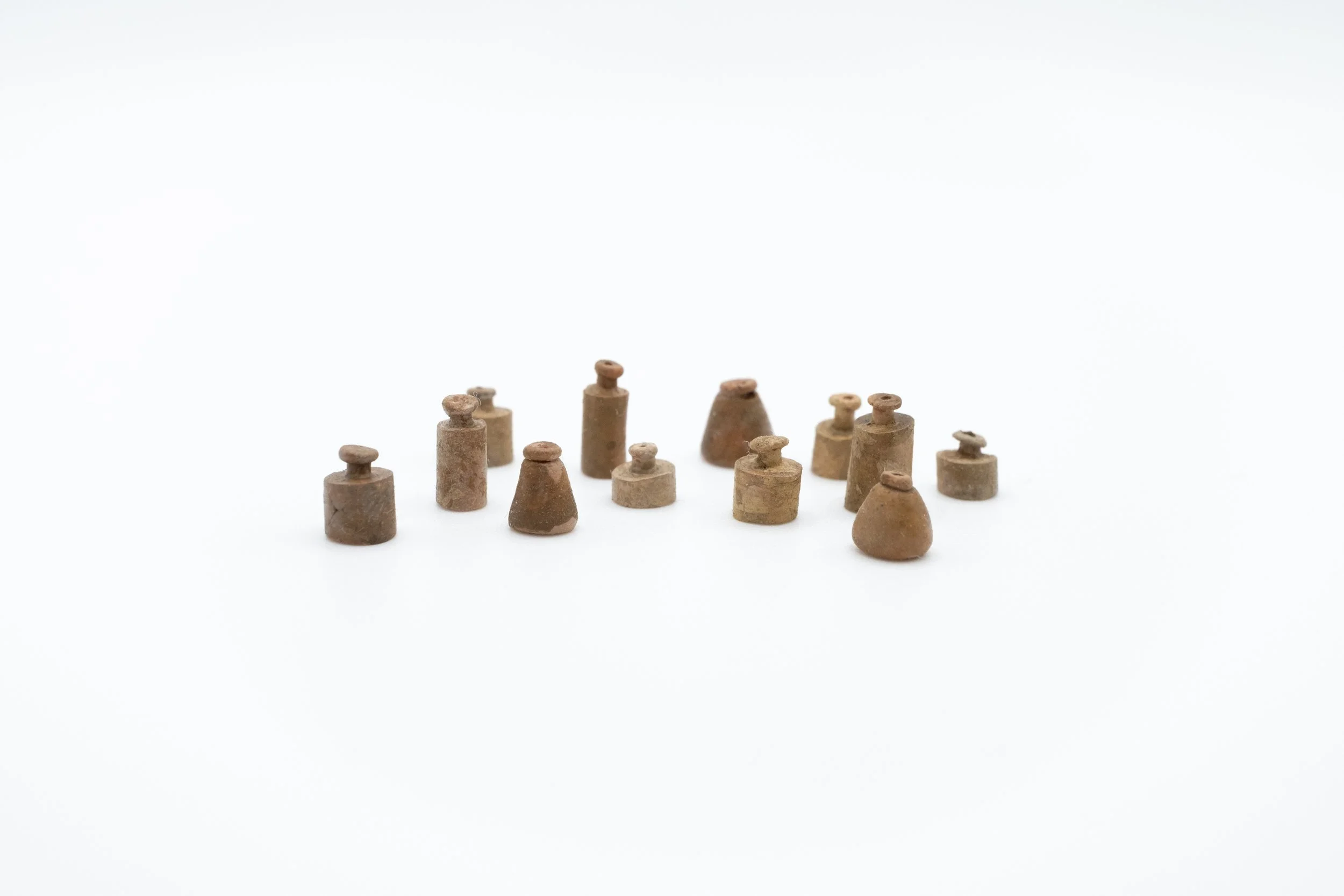 Vintage Inkwells (set of 3)