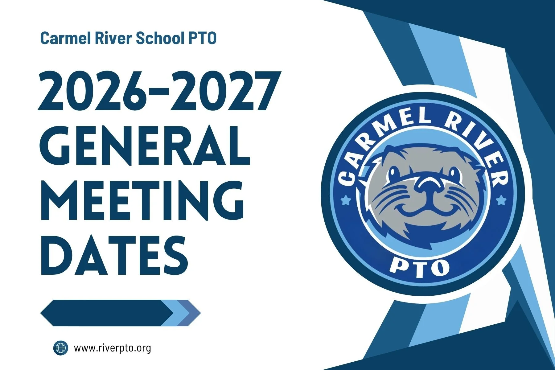 2026-2027 PTO General Meeting Dates 