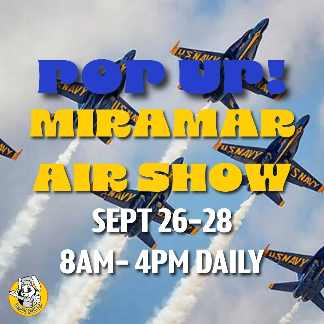 Exciting news kababayan! We are serving the military at the #miramarairshow this weekend! ✈️ Swing by our truck today for our sisig burrito, served all day!
Come say hi it’s our first time! 👋 this event is free and open to public (civilians)