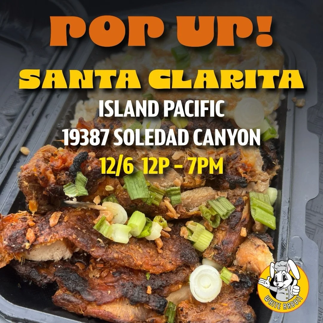 📢 SANTA CLARITA! We will parked tomorrow (DEC 6) at the Island Pacific in Santa Clarita from 🕛 12PM - 7PM. Grub your taco fix! Details 👇 

📍 ISLAND PACIFIC SANTA CLARITA
📆 DEC 6 | SATURDAY 
🕛 12PM to 7PM