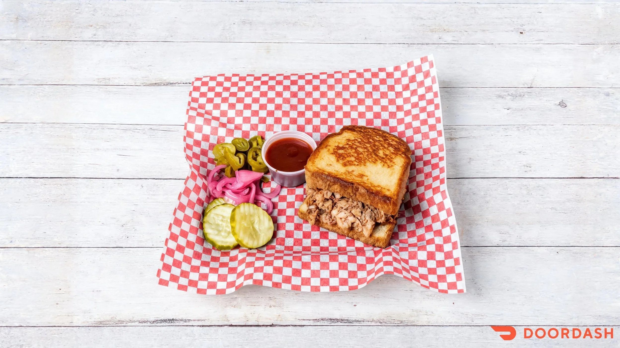 pulled pork sandwich
