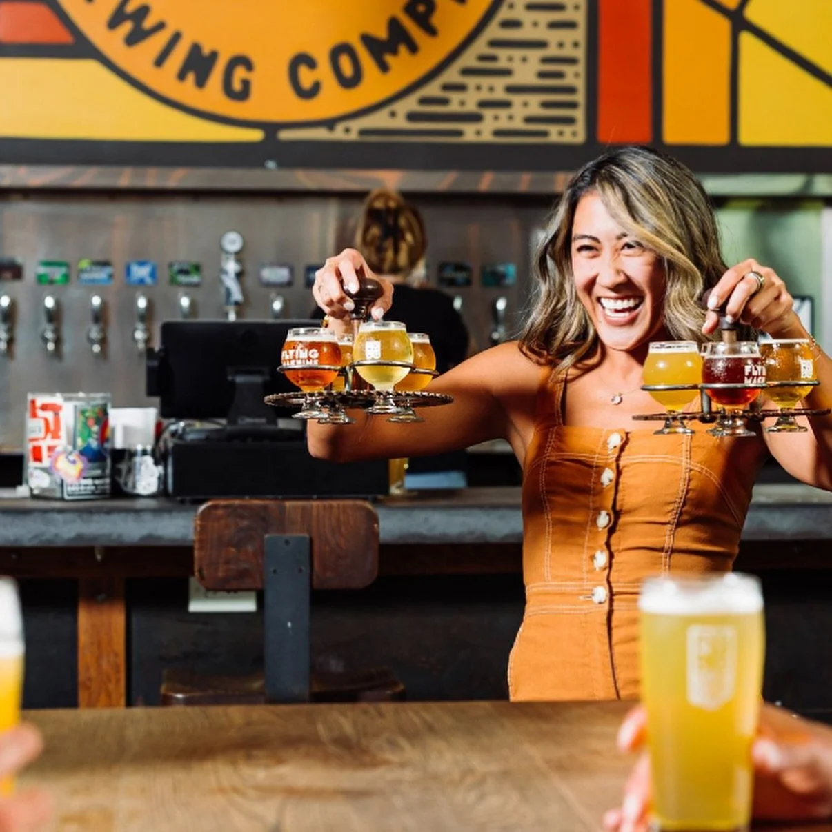 Come hang out with us and celebrate 7 years of Flying Machine! @flynphile will be serving up delicious eats all day long from 1-8pm. Flying Machine&rsquo;s own @edkacoustic is providing the live music from 3-5pm, then hosting the paper airplane conte