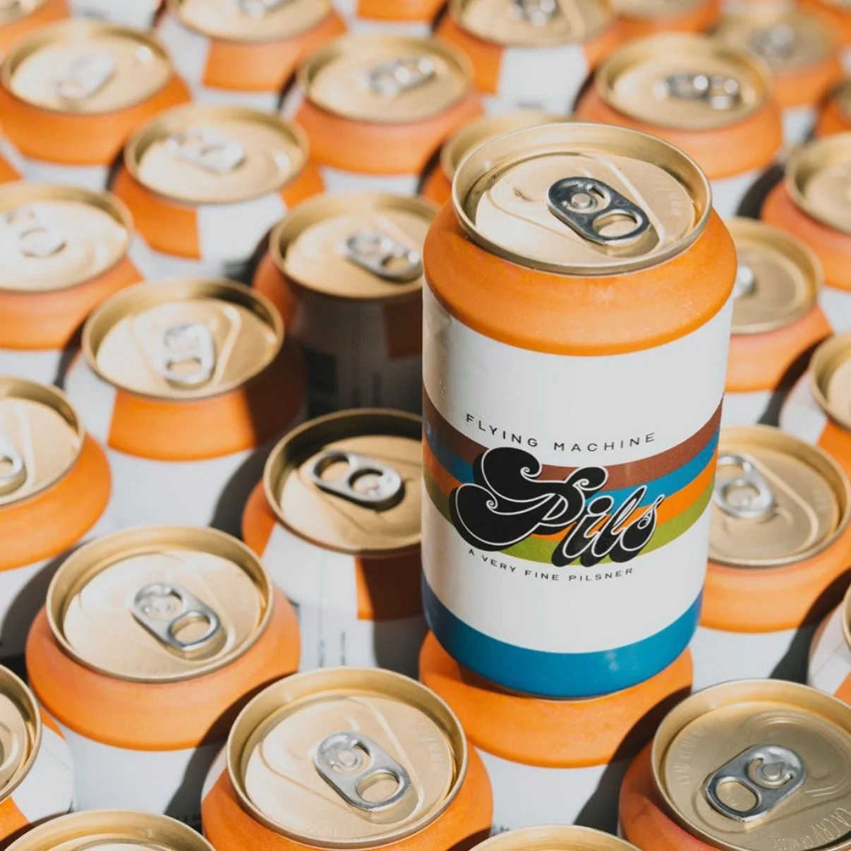 You asked and we listened! We are excited to announce that Flying Machine beer is now available in 12-packs! 

First up, our new Flying Machine Pils:

Flying Machine Pils celebrates the past while living in the present, using only the finest ingredie