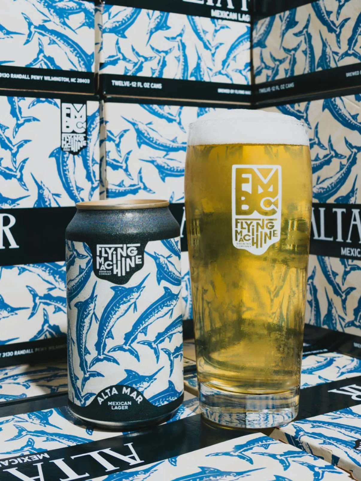 It&rsquo;s National Lager Day! To celebrate, we want to pay homage to the style by introducing 12-packs of one of our favorite beers to make, Alta Mar Mexican Lager, in addition to Flying Machine Pils in the format. 

Thanks to Sales Manager Allen De