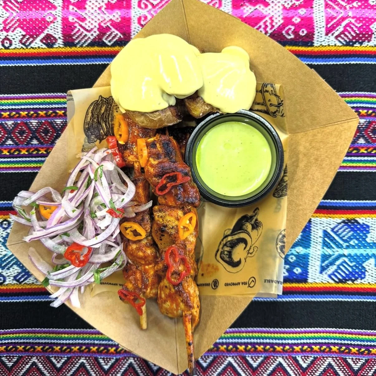 Recipe for a perfect Saturday? Flying Machine beer and @gustu_peruano (joining us from 5-8pm). Try our new edition of Le Pils French Style Pilsner or sip on Electronic Fog. You can&rsquo;t go wrong. Sports are on our new TVs. See you soon!

#wilmingt