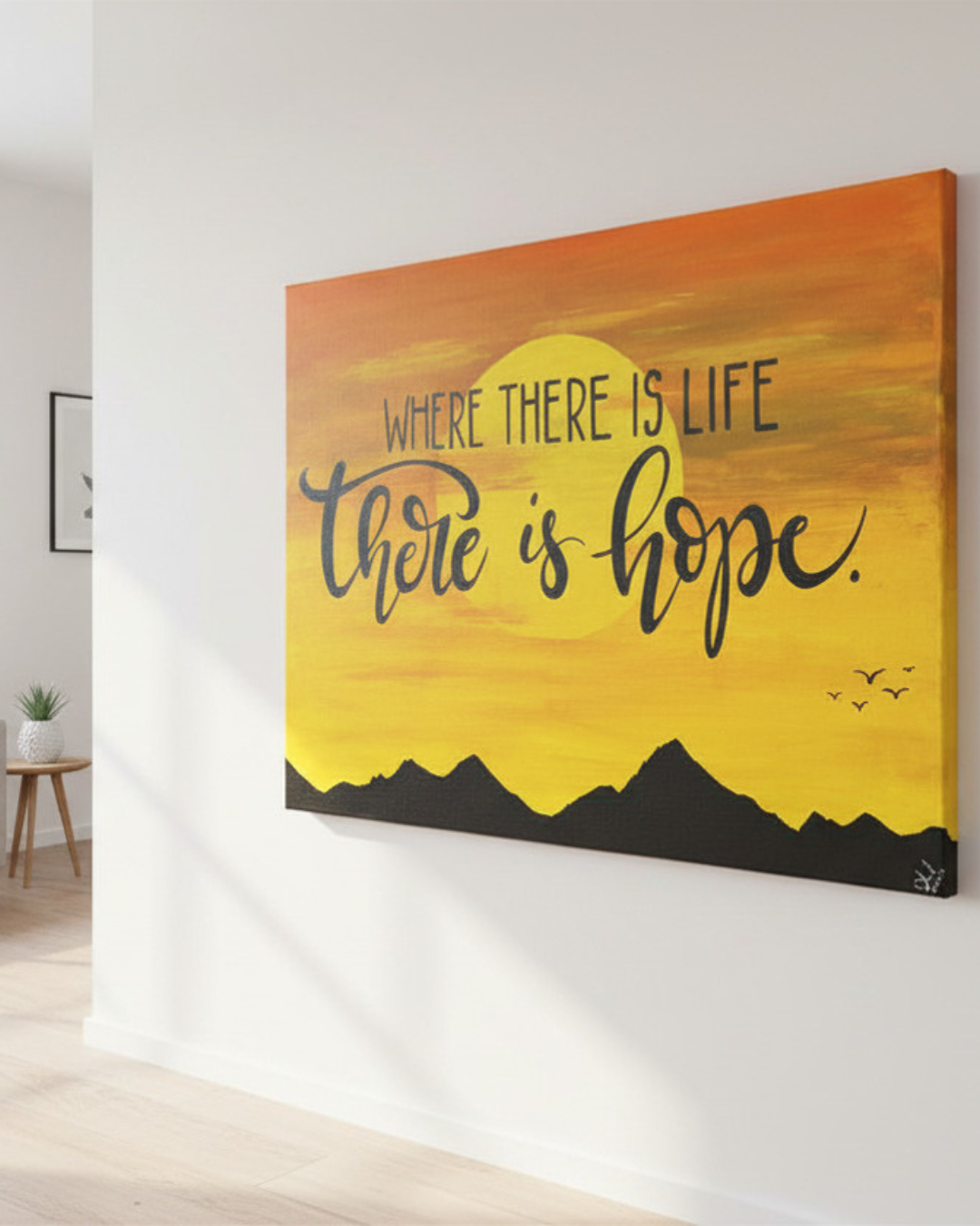 "There is Hope" 33x23 in Canvas Art