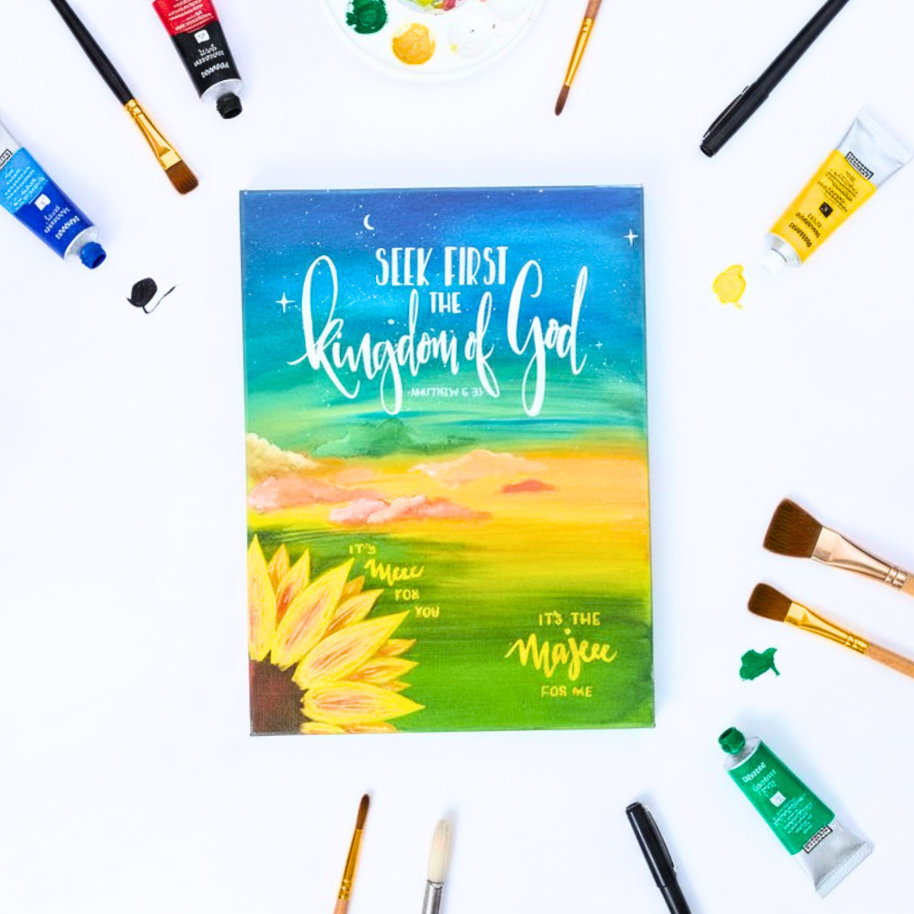 Seek First Calligraphy Painting (3).png