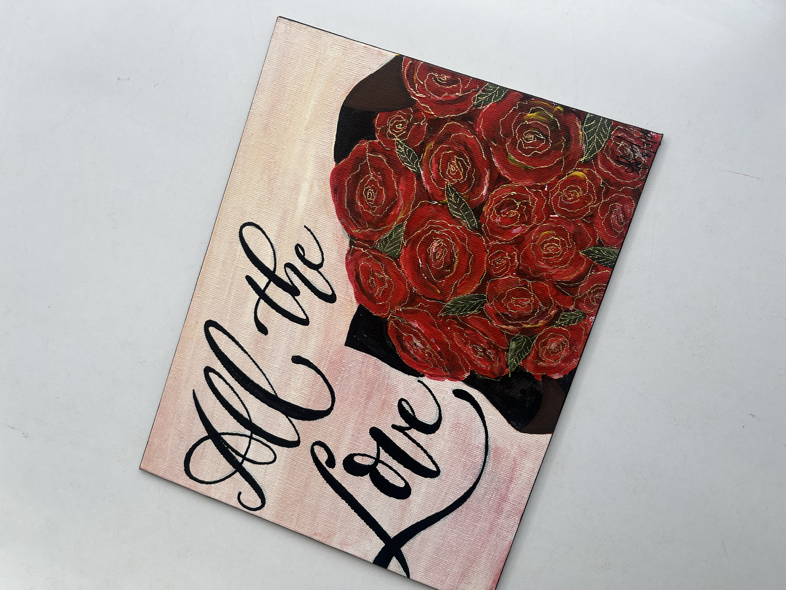 All the Love - Acrylic on Canvas 