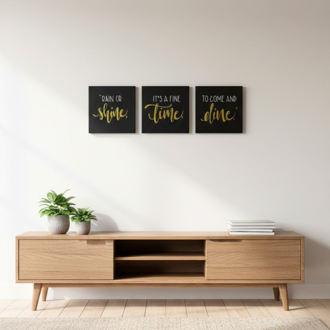 Restaurant Canvas Cluster pieces assorted