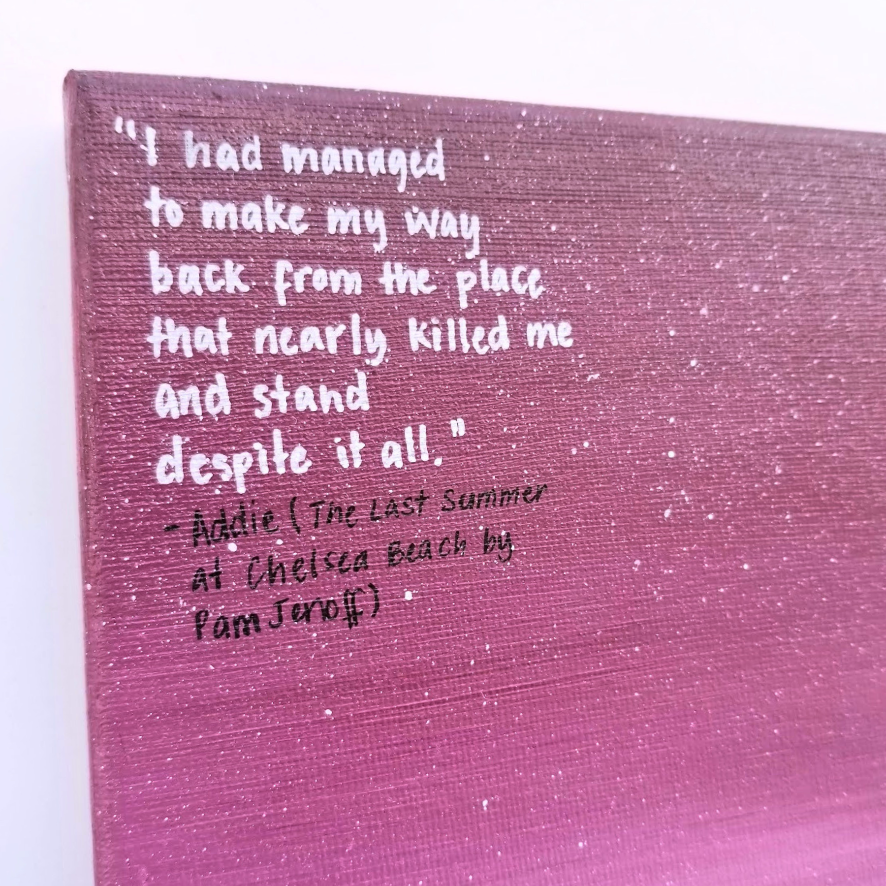 "Stand" - Acrylic on Canvas