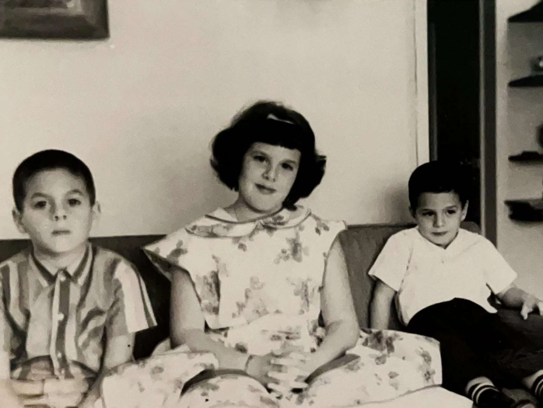 1964: With my little brothers