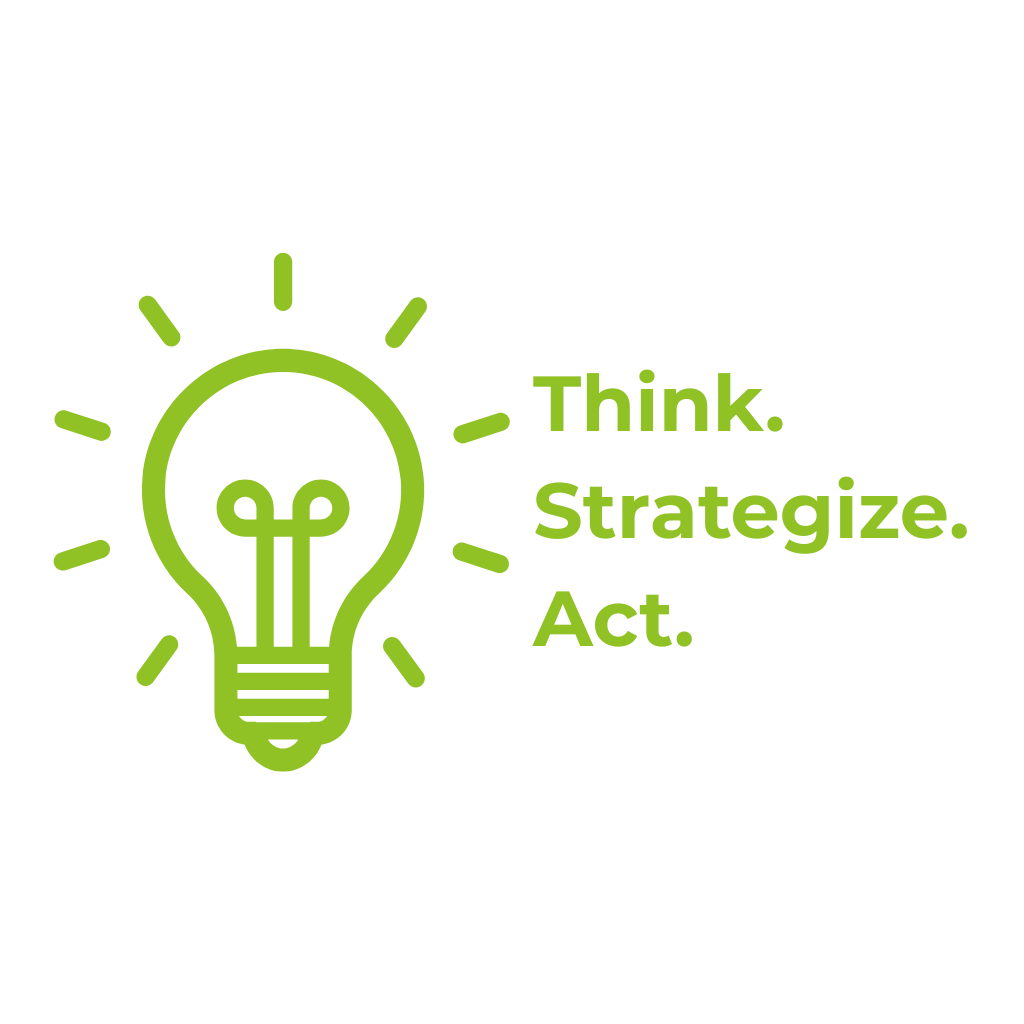 Think. Strategize. Act. 