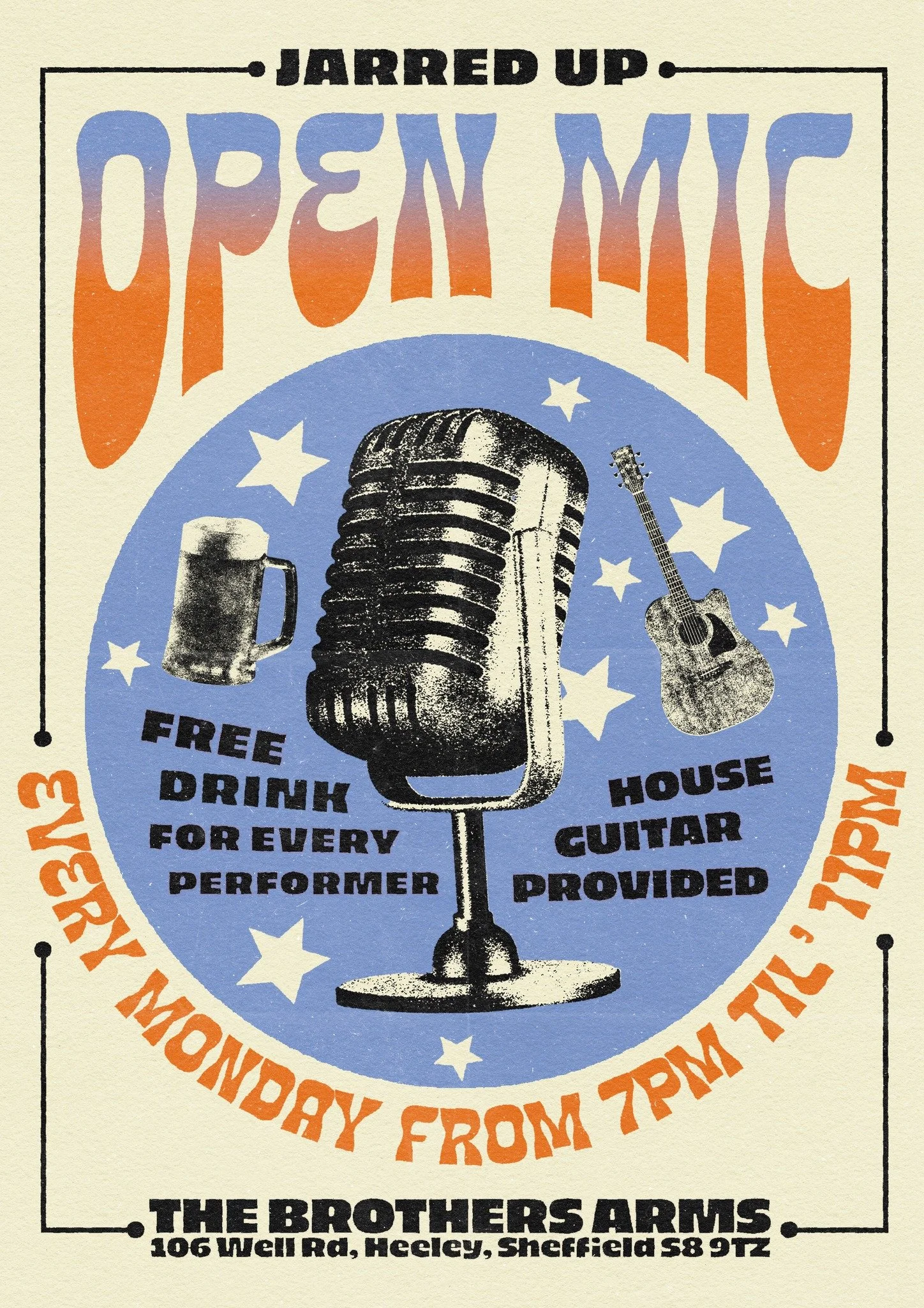 Fancy showing off your stuff tonight at @jarreduphq&rsquo;s Open Mic? You&rsquo;ll get a free drink for popping up on the stage and singing a few tunes or any other type of performance so there&rsquo;s really no reason not to give it a go! It&rsquo;s