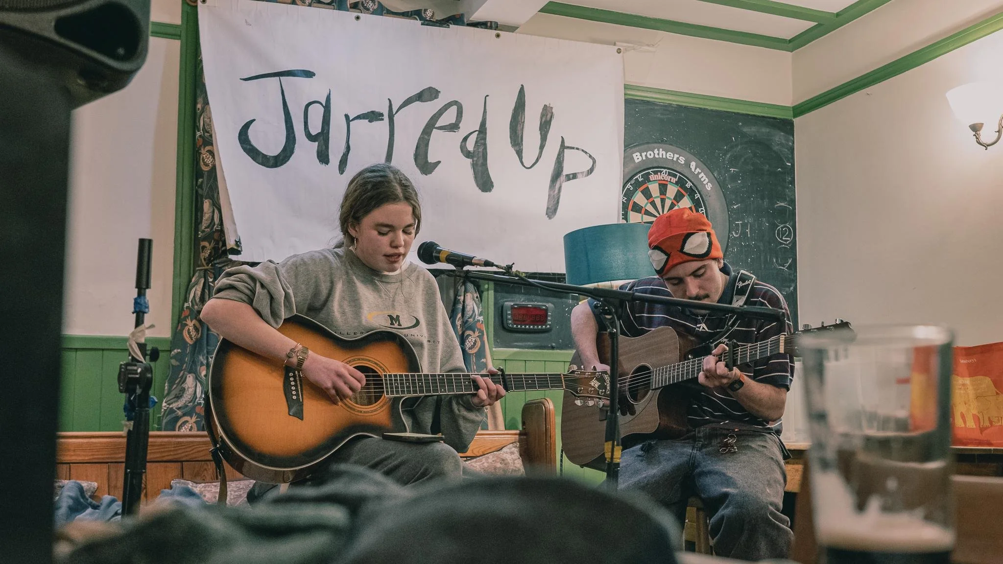 Want to perform some new material to a welcoming crowd this evening? Come down to @jarreduphq's Open mic this evening from 7pm and show off your stuff! You&rsquo;ll get a free pint for performing and there&rsquo;s a house guitar if you want to use it