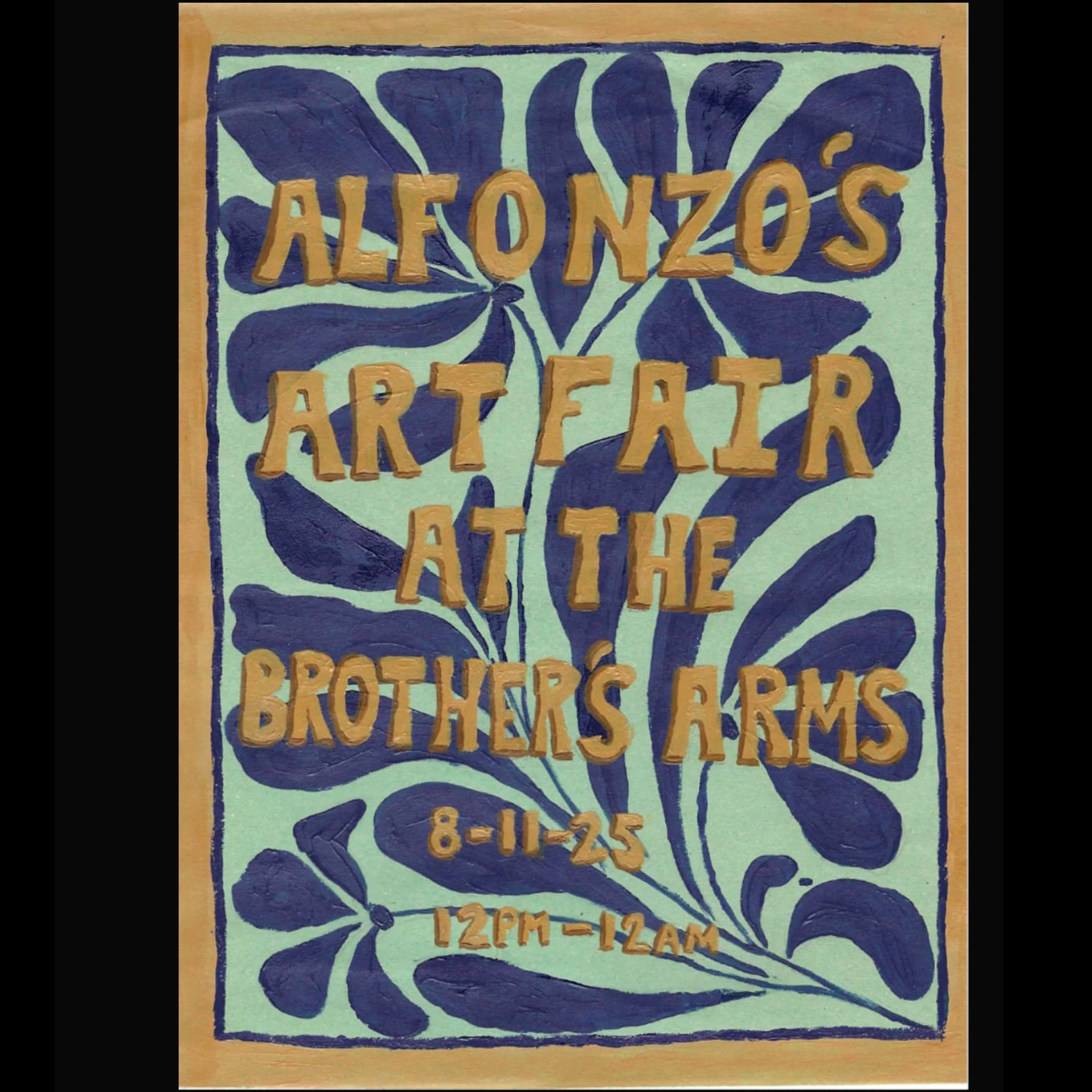Our final event of the year is today! 🎨

Come down to Alfonzo&rsquo;s Art Fair and browse some of Sheffield's finest art and crafts!
Expect great music, lovely vibes and expertly crafted locally sourced beer!

It's FREE ENTRY so why not spend your S