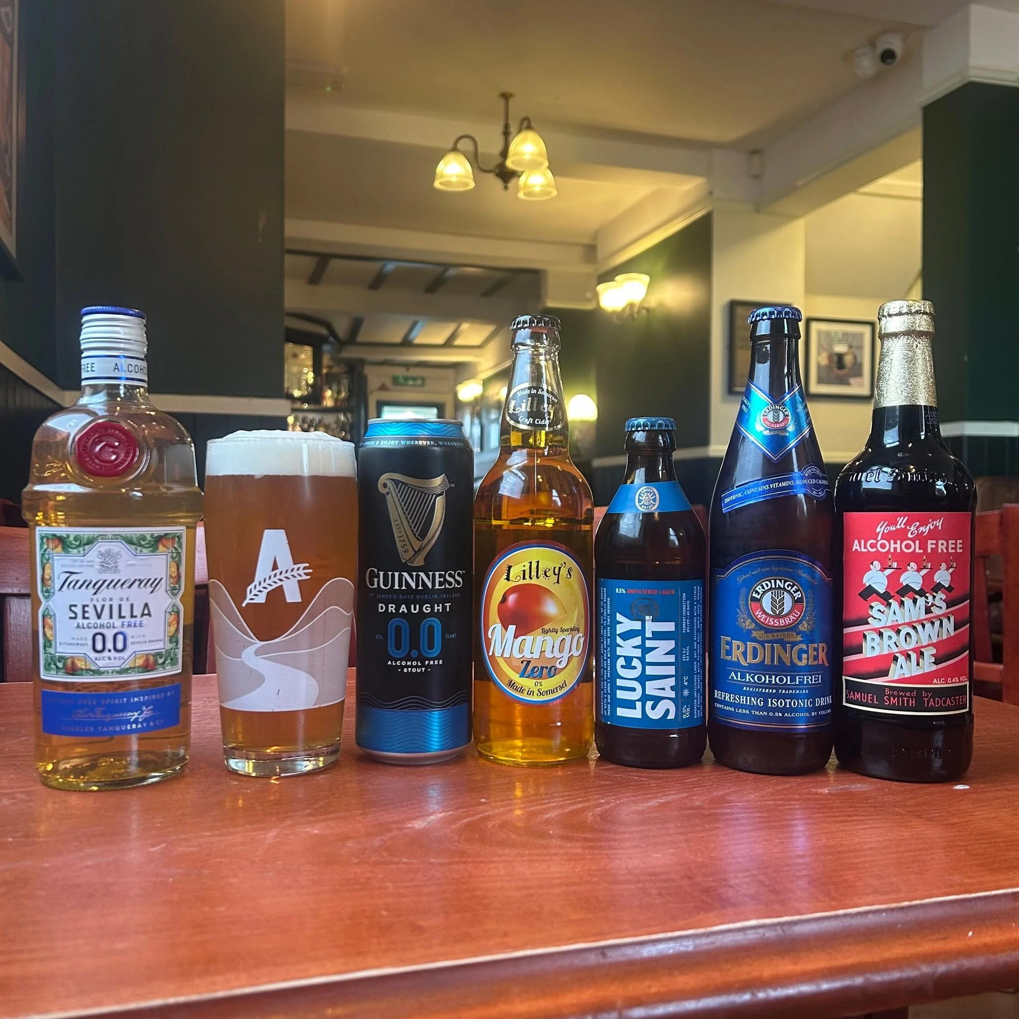 If your trying dry Jan this month we&rsquo;ve got ya covered! We&rsquo;ve got loads of alcohol free options so give them a try this weekend!