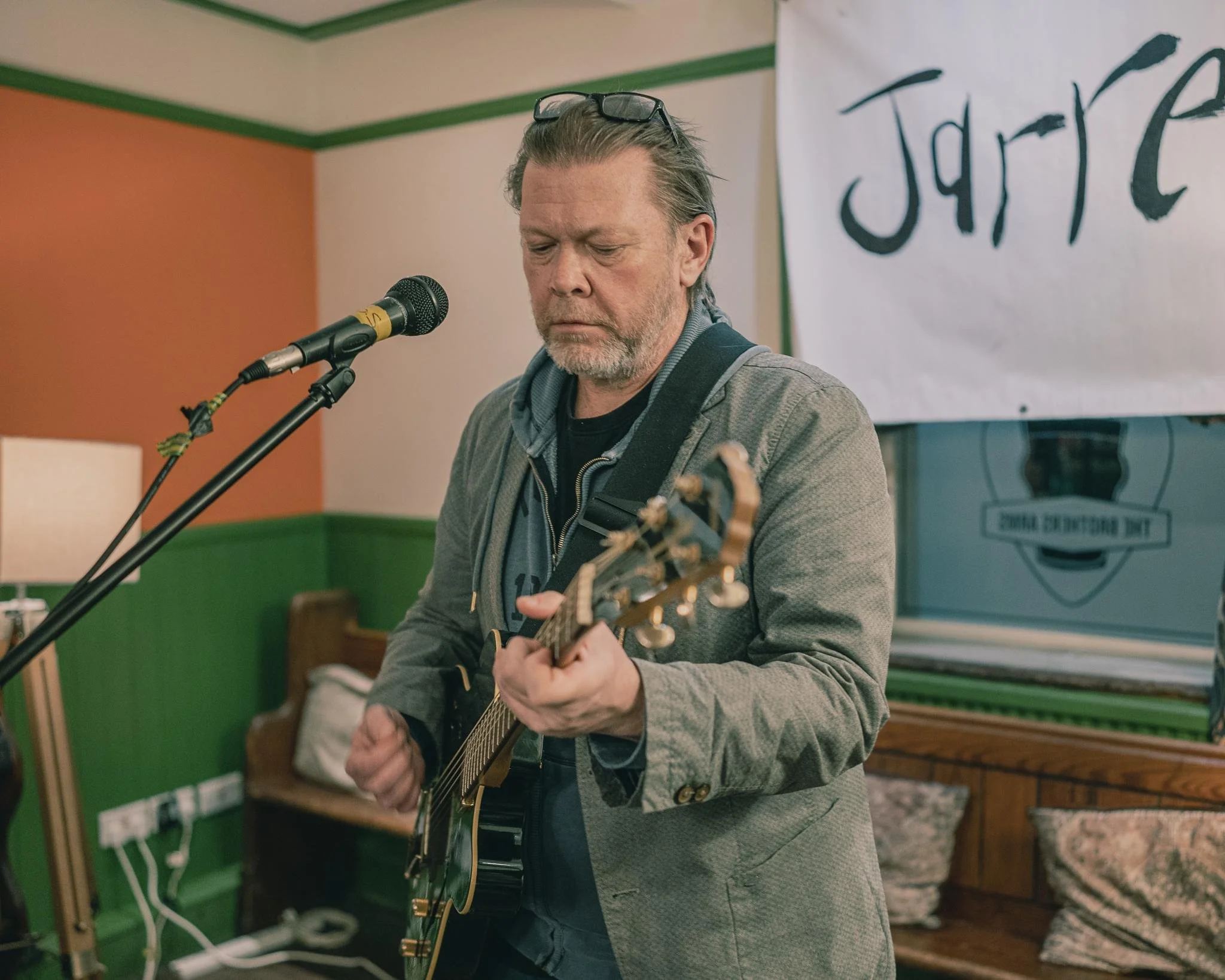 It's Open Mic night once again this Monday evening! Hosted by @jarreduphq they run a great open mic that's welcoming to all styles and abilities! Come down from 8pm and give it a go! You'll get a free pint for performing so there's no reason not to g