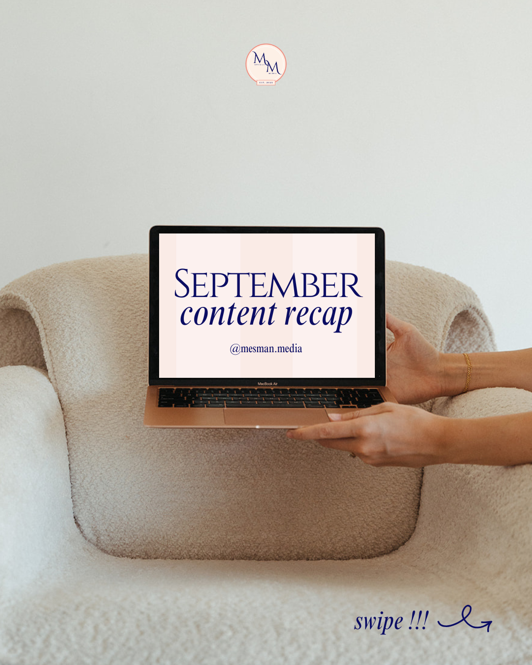 Monthly content highlight (@mesman.media)