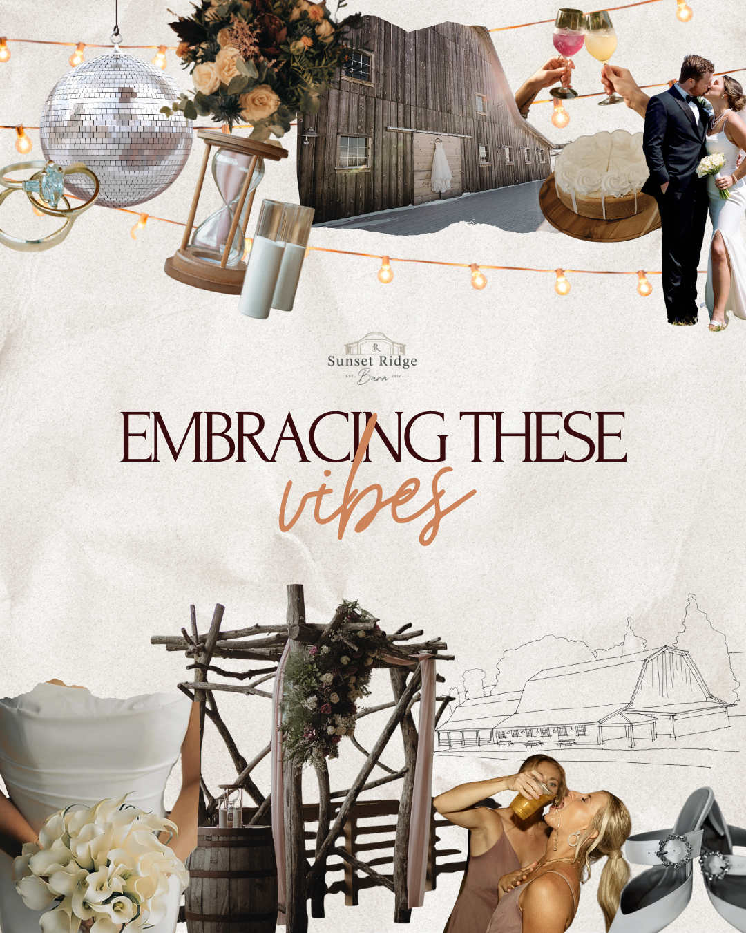 Aesthetic post for Instagram/Facebook (@sunsetridgebarniowa)