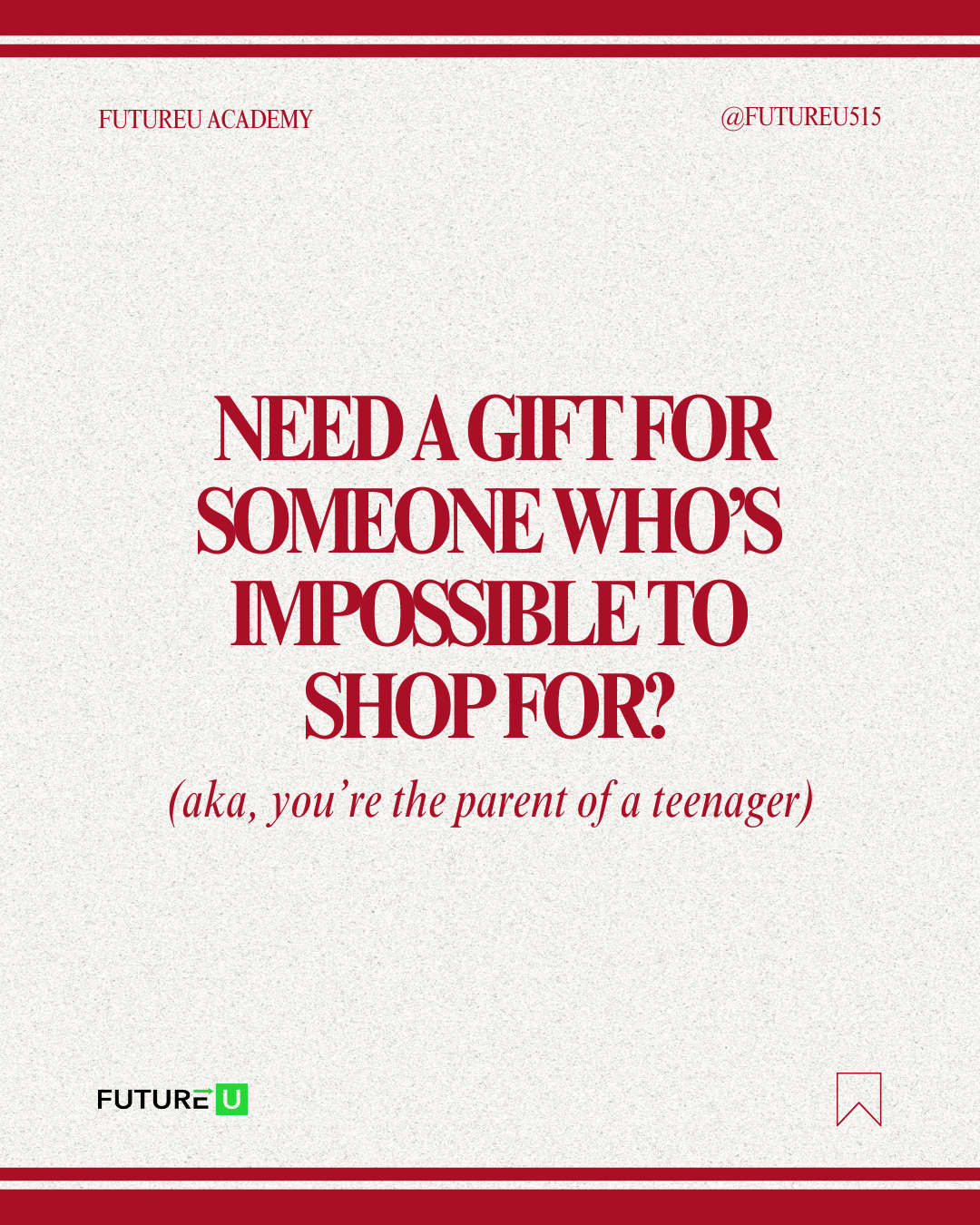 Informative carousel for Instagram/Facebook (@futureu515)