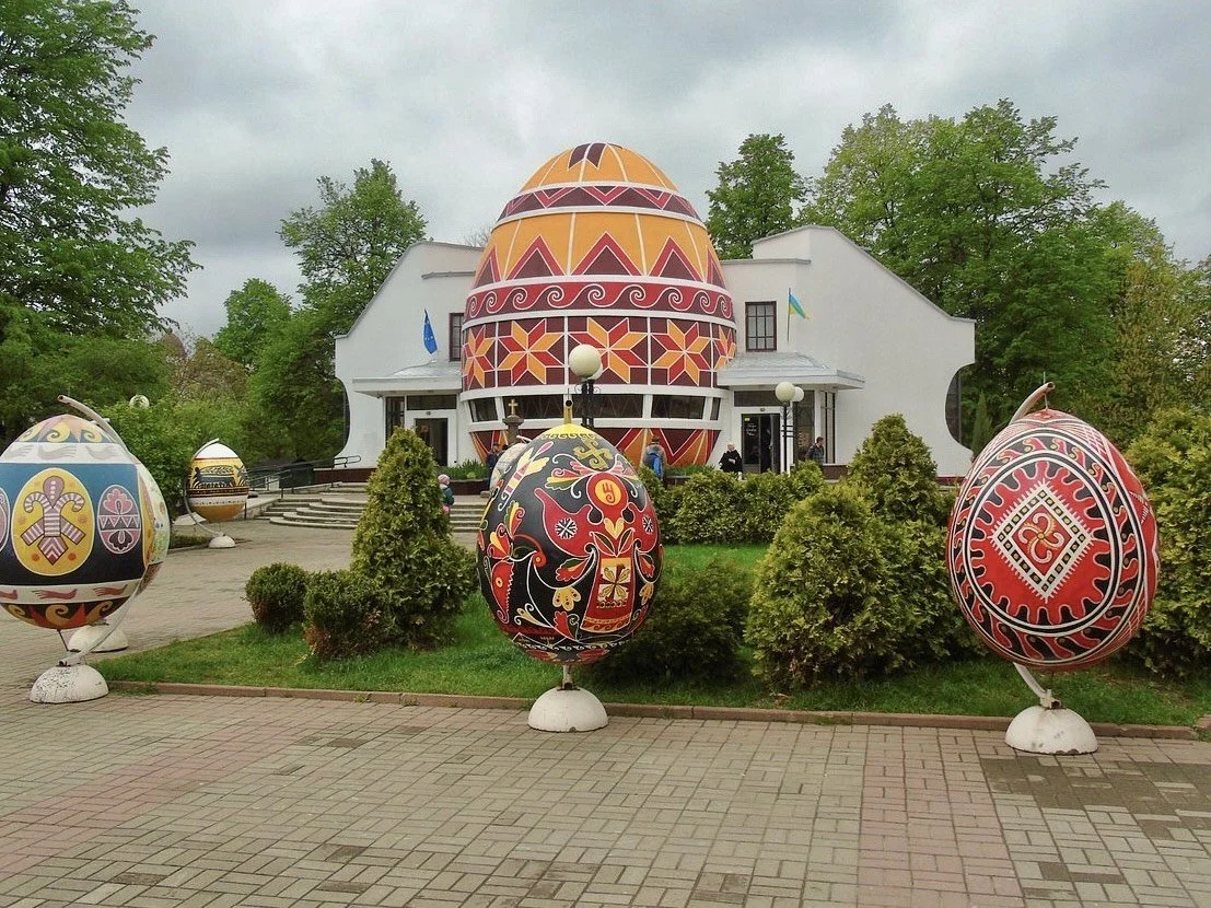 Pysanka Easter Egg Museum in Kolomyia Ukraine