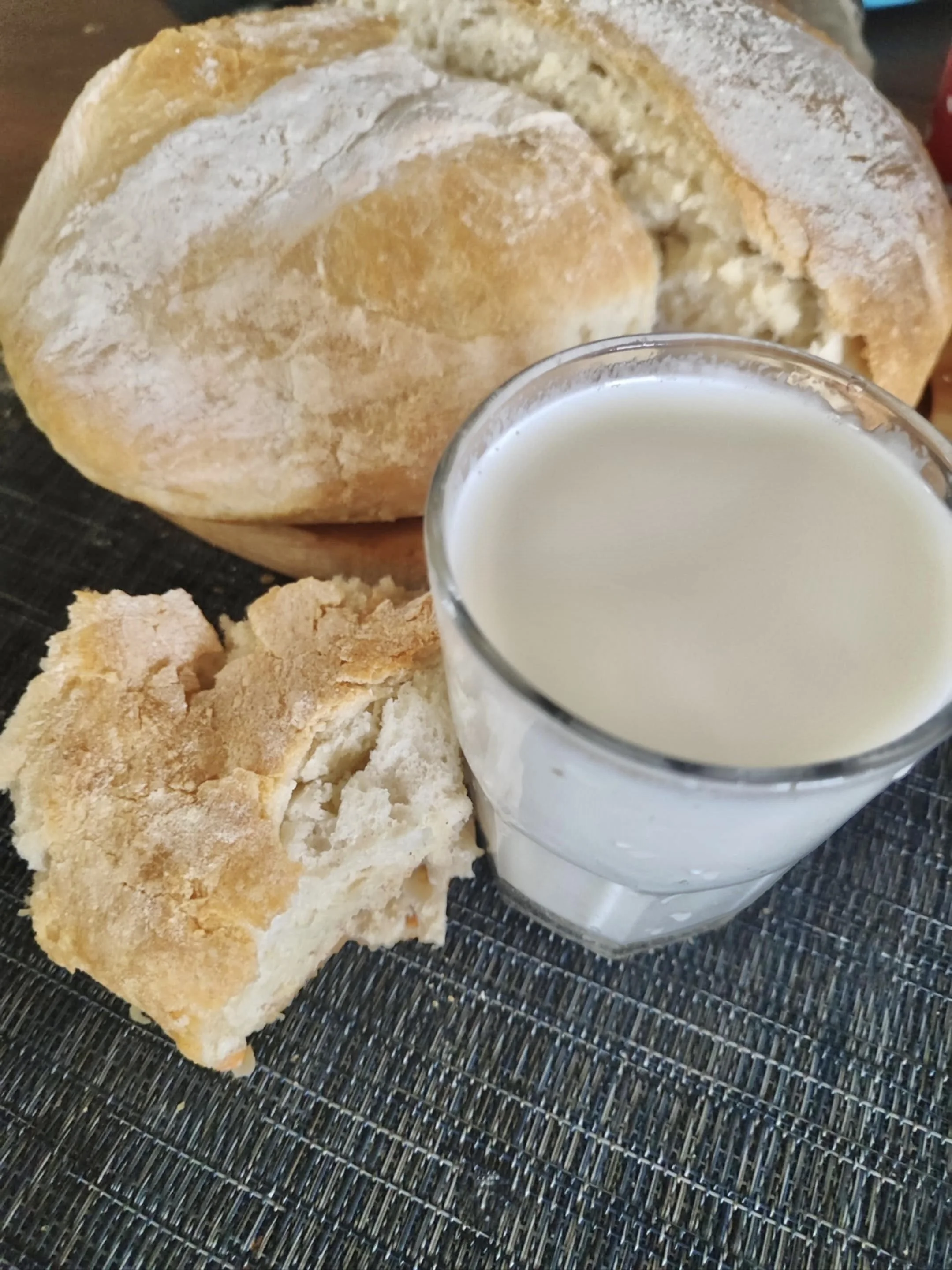 Recreating good memories of bread and milk