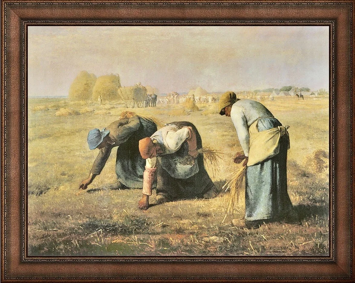 Jean-François Millet’s painting ”The Gleaners”