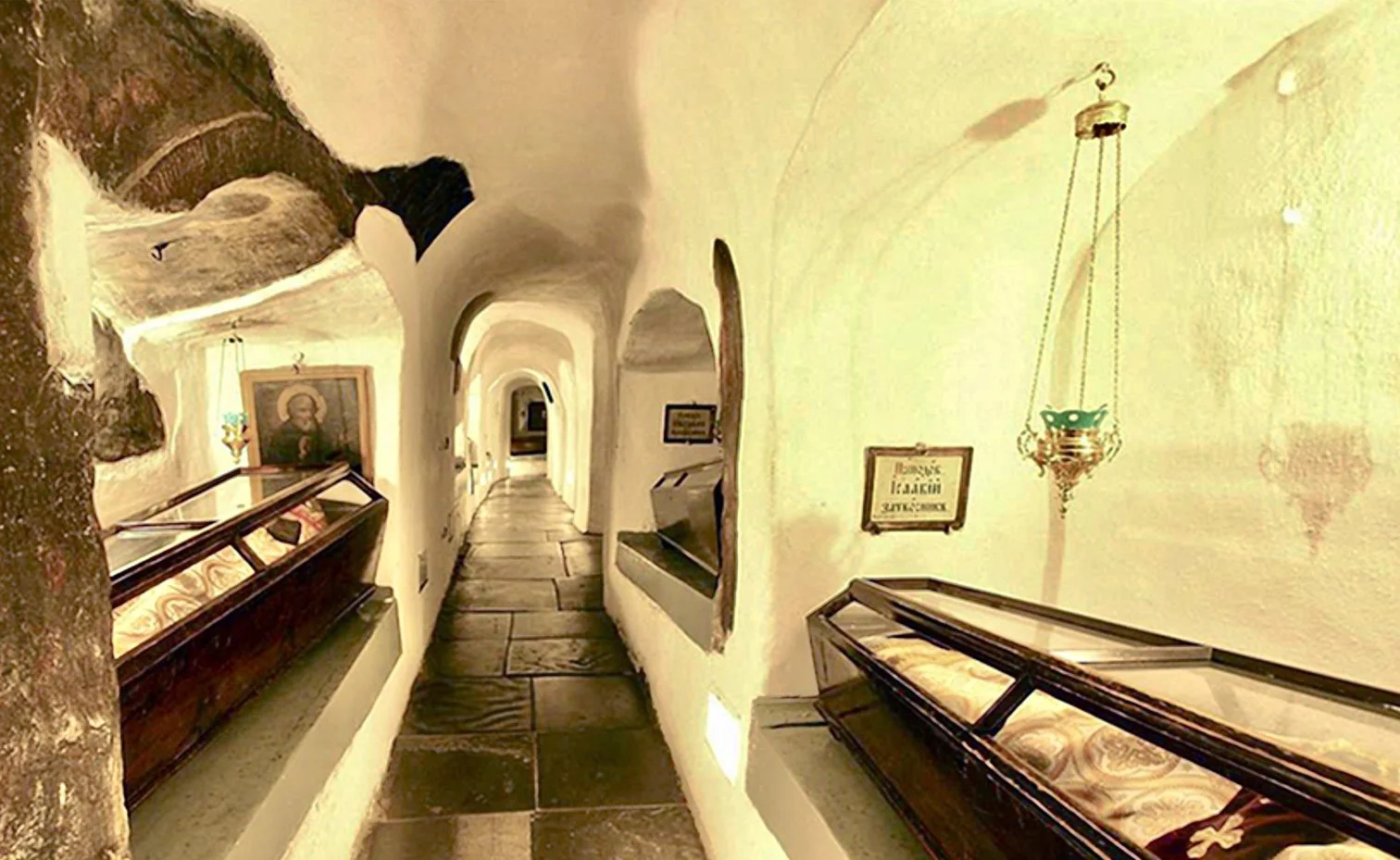  Underground caves with tombs and churches 