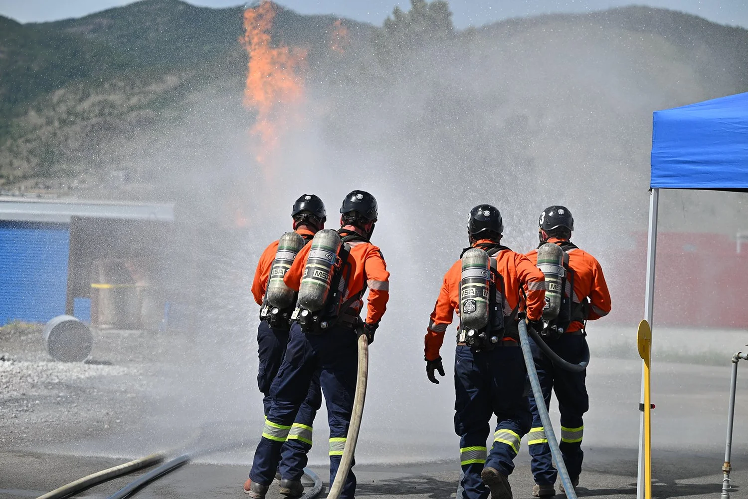 EVR teams excel at B.C. mine rescue competition