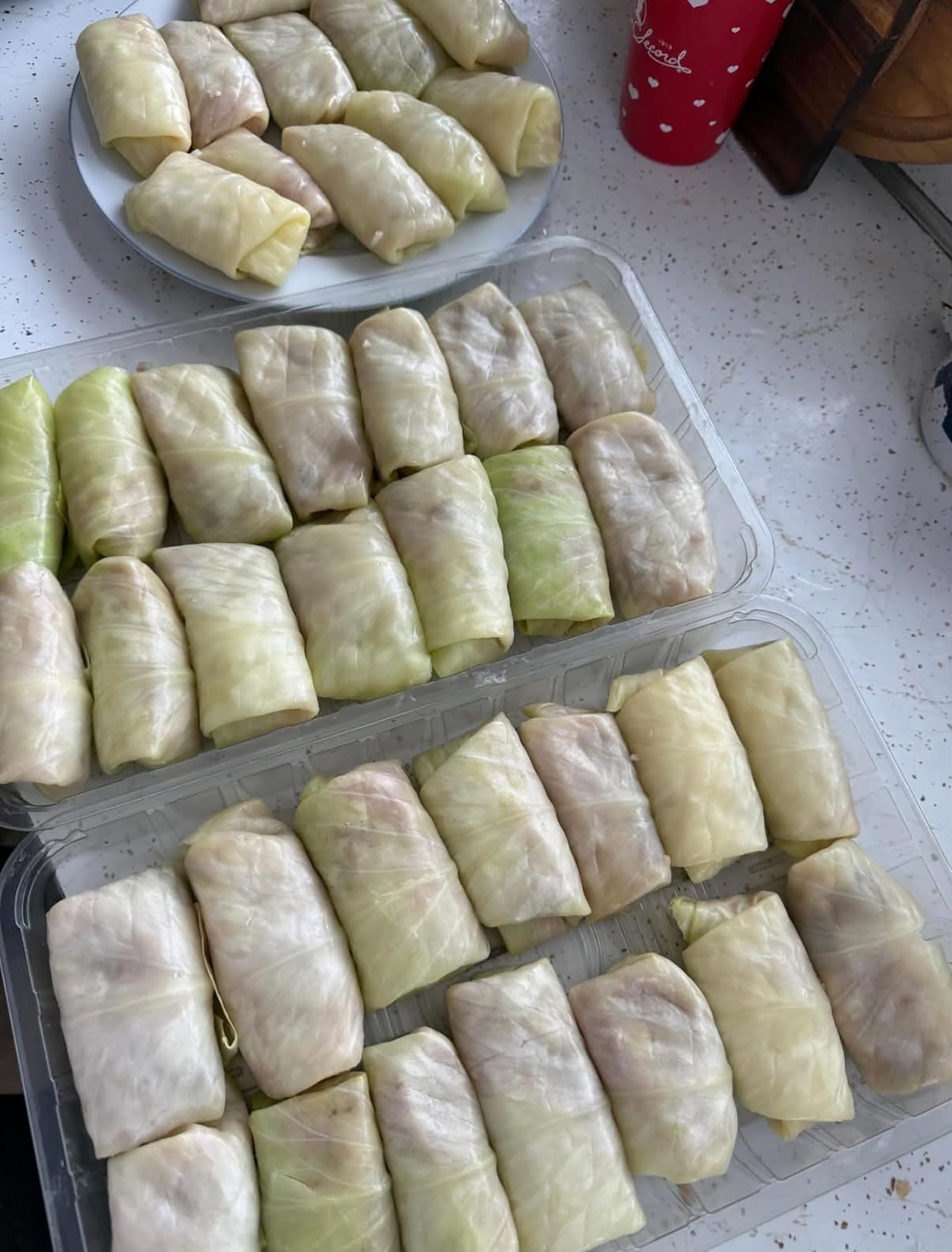  Traditional holuptsi from the Zakarpattia Region of Ukraine 