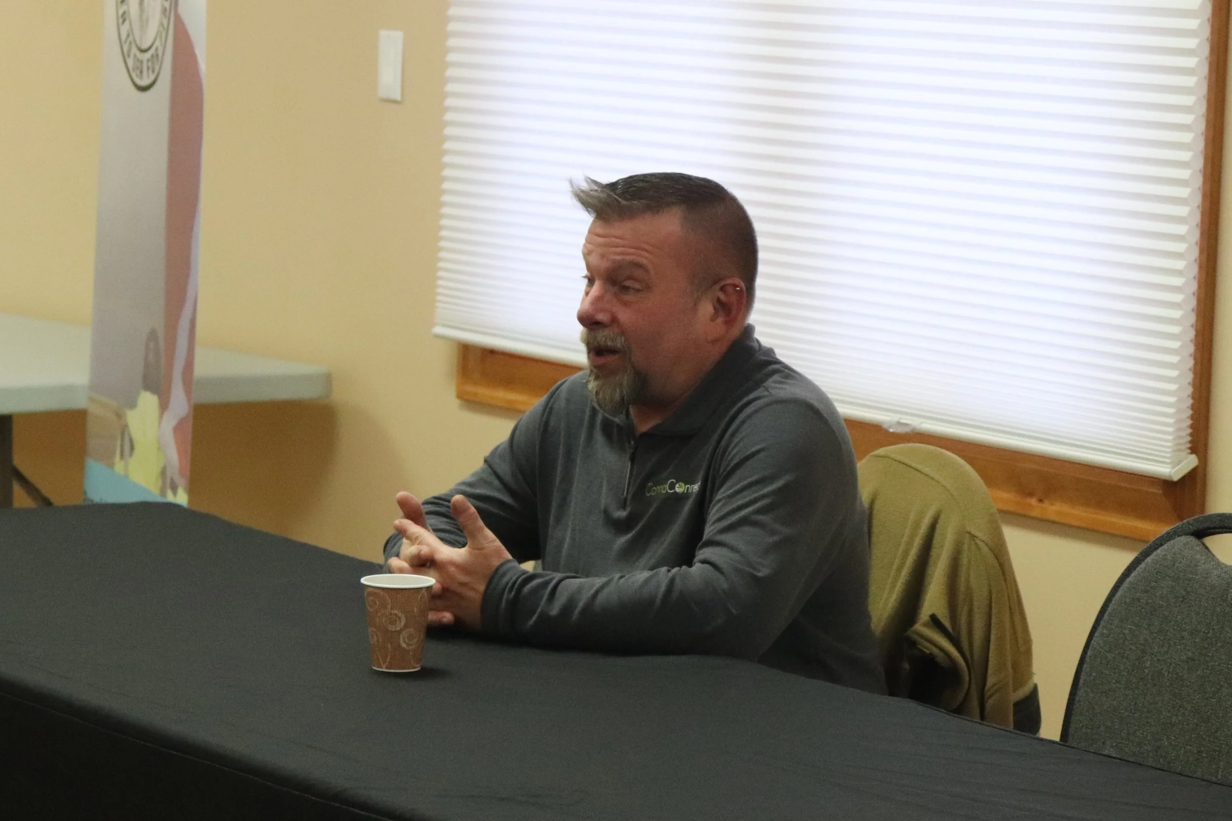 PTSD advocate shares Sea to Sea story in Coleman