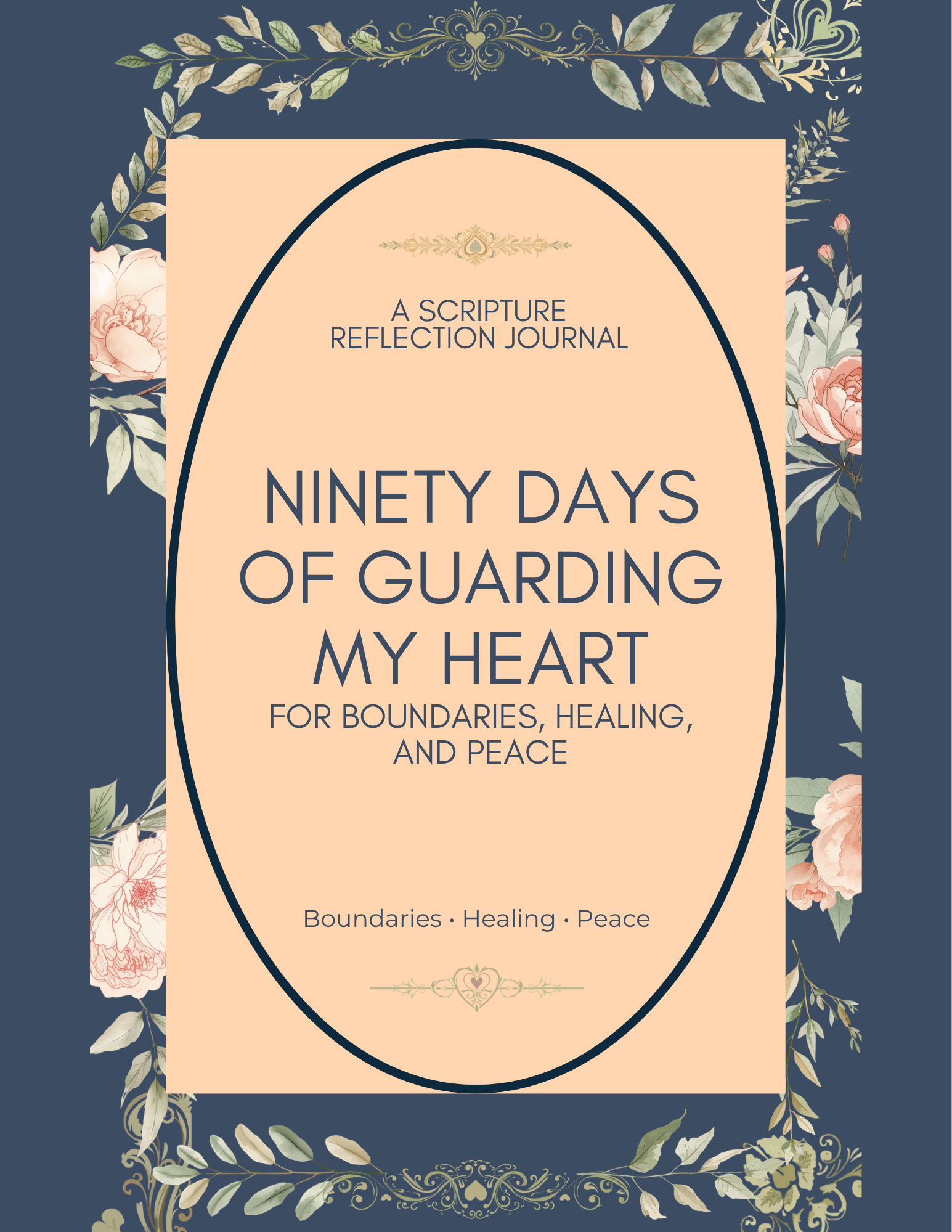Ninety Days of Guarding My Heart. A Scripture Reflection Journal for Boundaries, Healing, and Peace