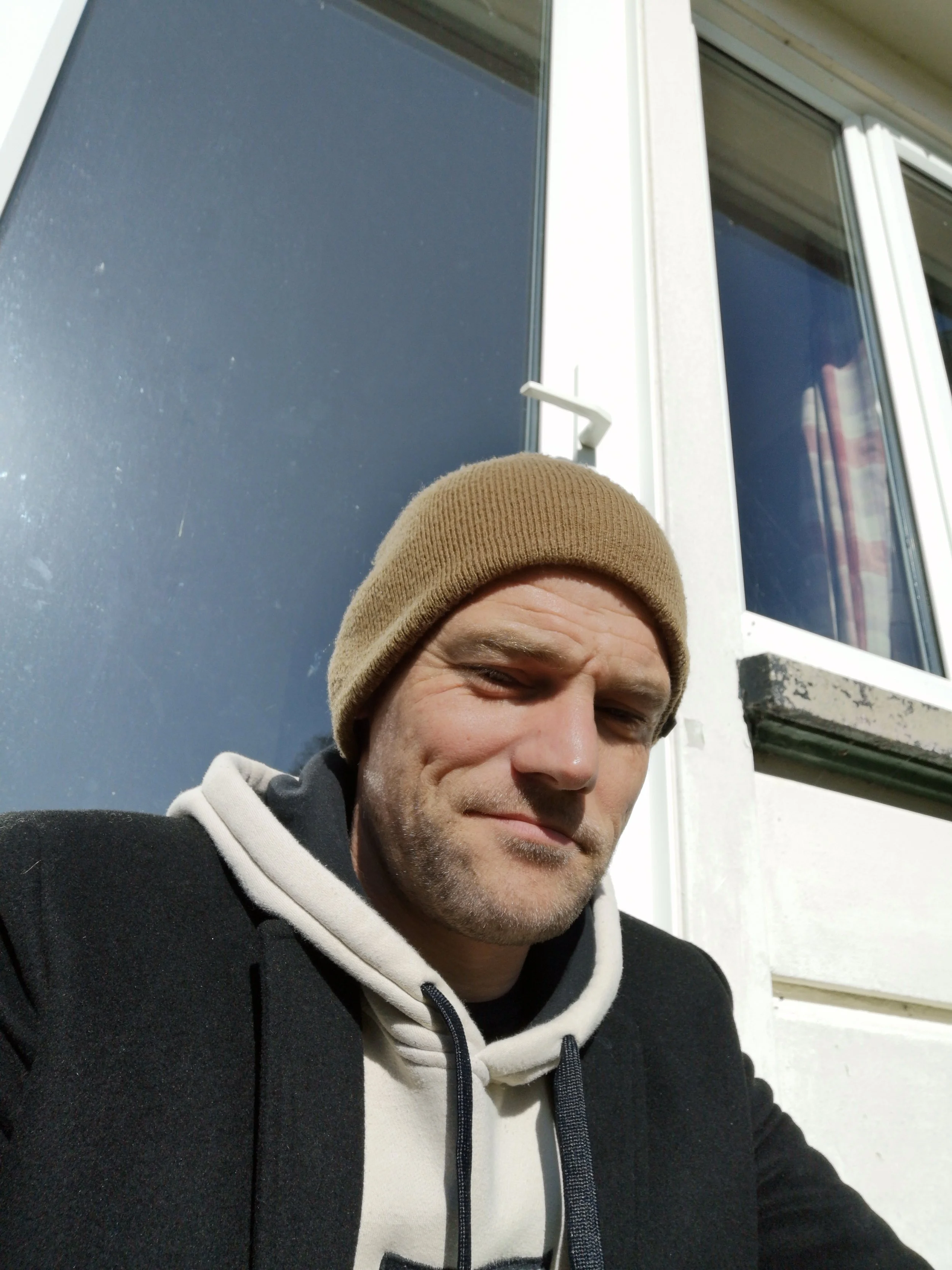 Murphy the owner of Murphys Plastering Business based on the Isle of Wight