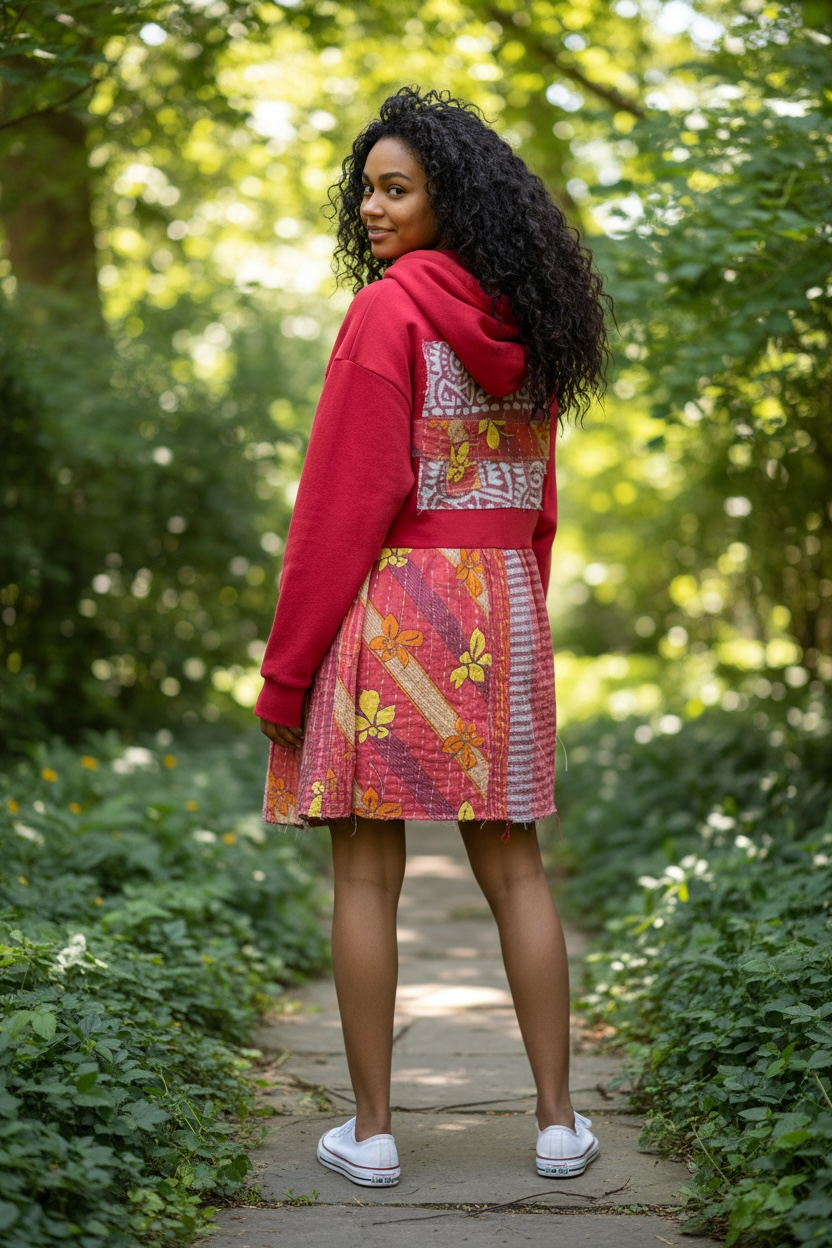 Kantha Blanket Dress