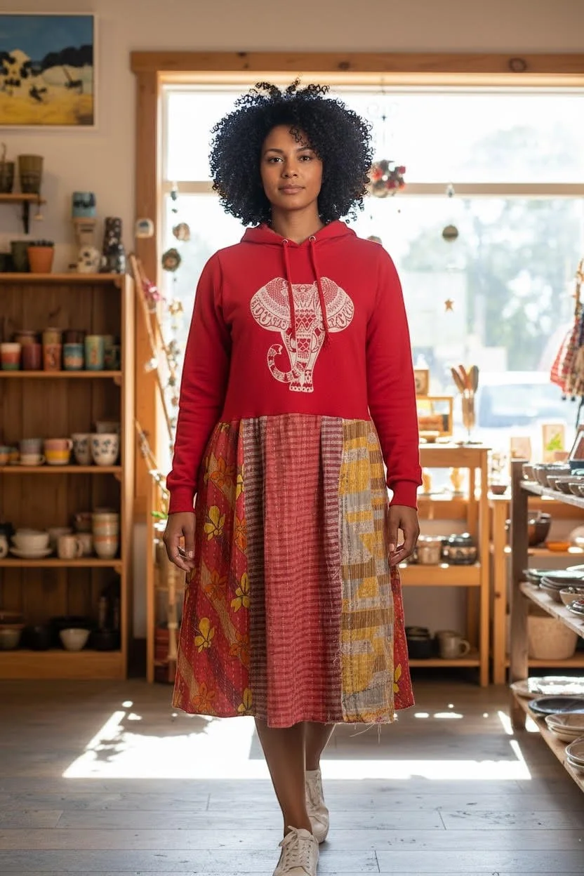 RedHoodieKanthaDRess.jpg