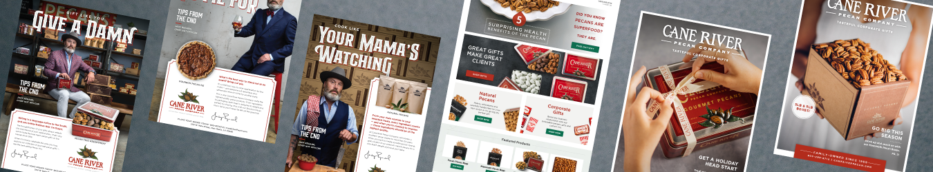 Cane River Pecan Company Portfolio Banner