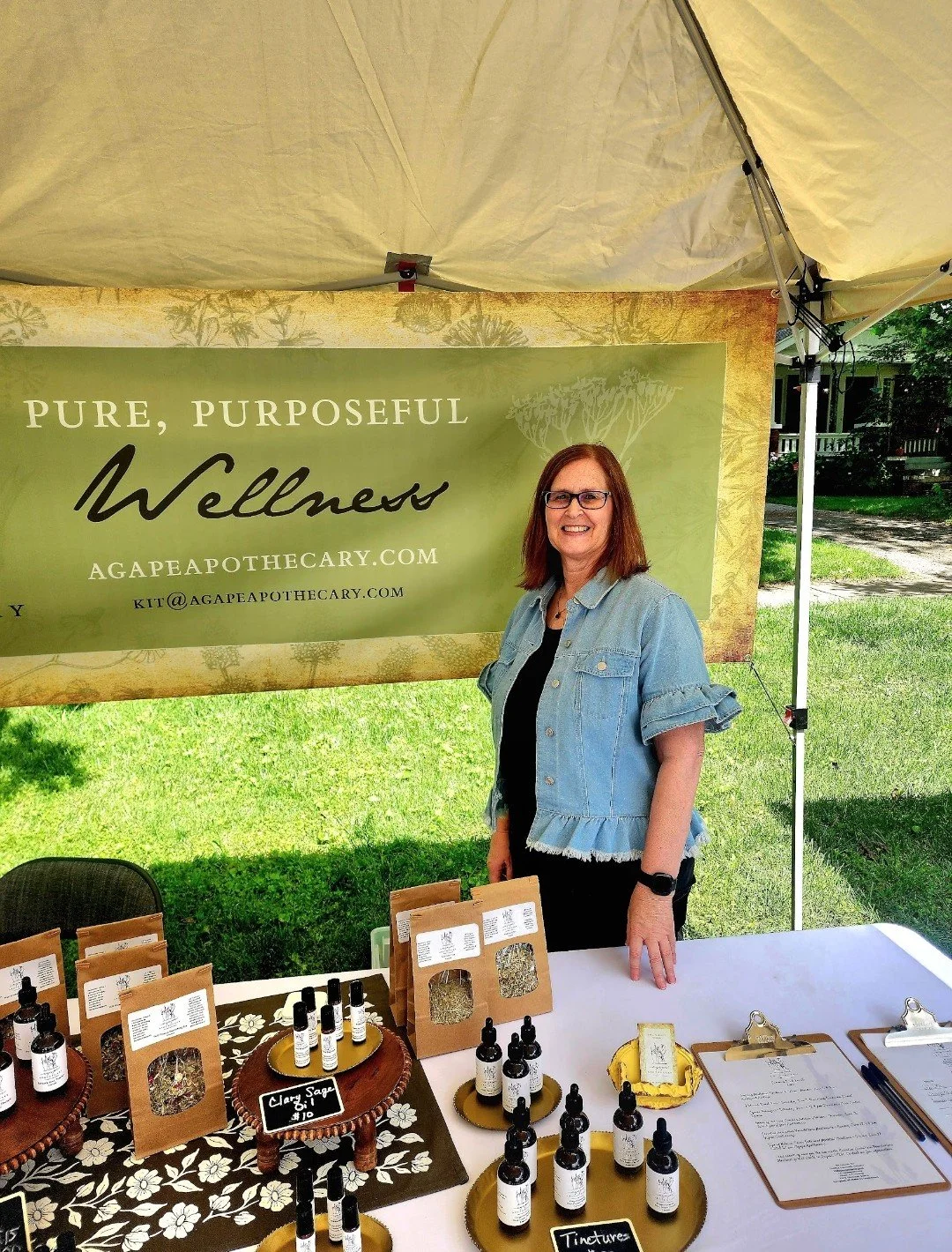 Agape Apothecary On The Go! Pickwick Street Fair