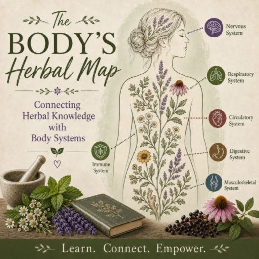 The Body's Herbal Map: Connecting Herbal Knowledge with Body Systems