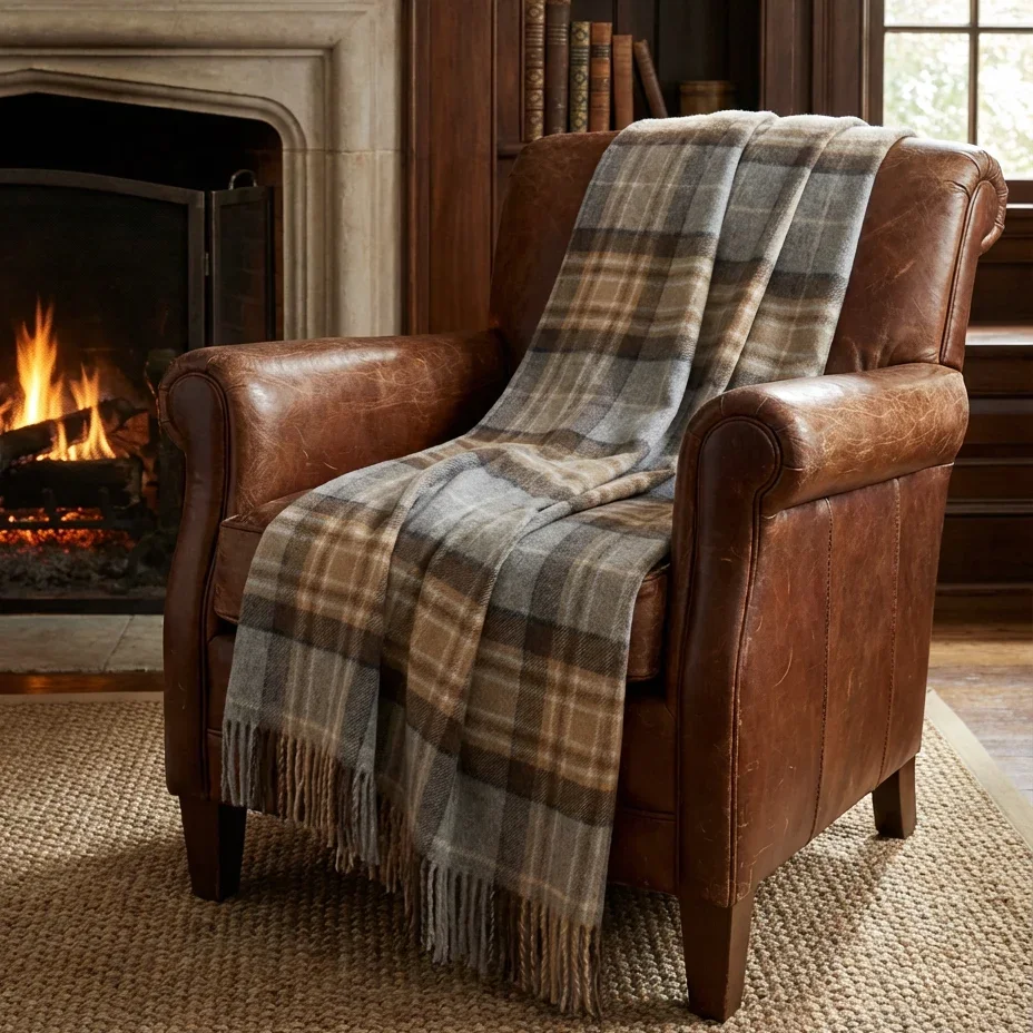 Prince-of-Scots-Highland-Tweeds-Merino-Wool-Throw-McKellar-Tartan-55x72-Throws-and-Blankets.webp