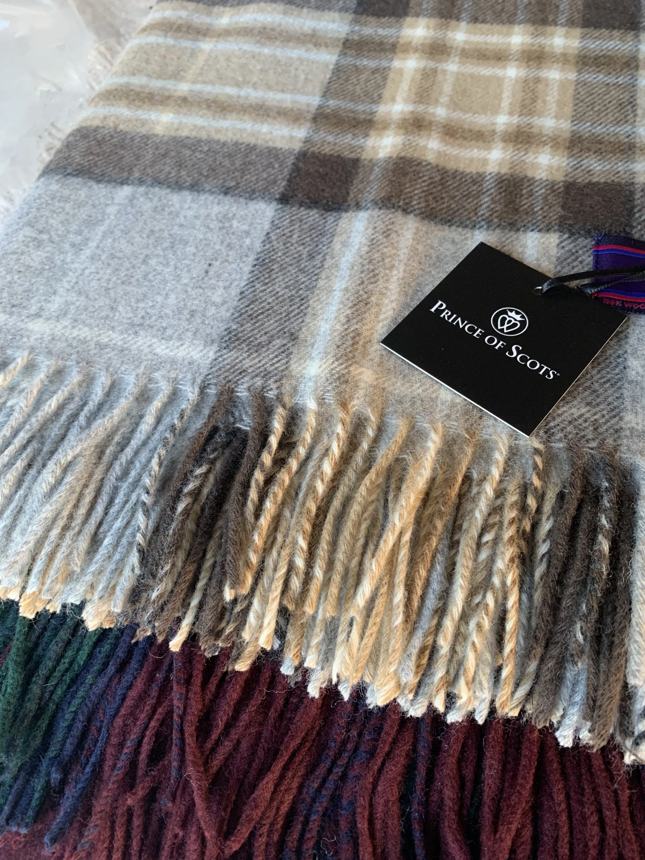 Merino Wool Throw Blanket - McKellar | Prince of Scots