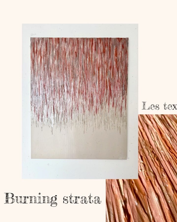 🎨 Burning Strata

Certaines &oelig;uvres parlent de feu.
D&rsquo;autres parlent de terre.

Burning Strata est n&eacute;e dans cette tension douce entre la chaleur terracotta et la douceur min&eacute;rale du calcaire clair.

La mati&egrave;re s&rsquo
