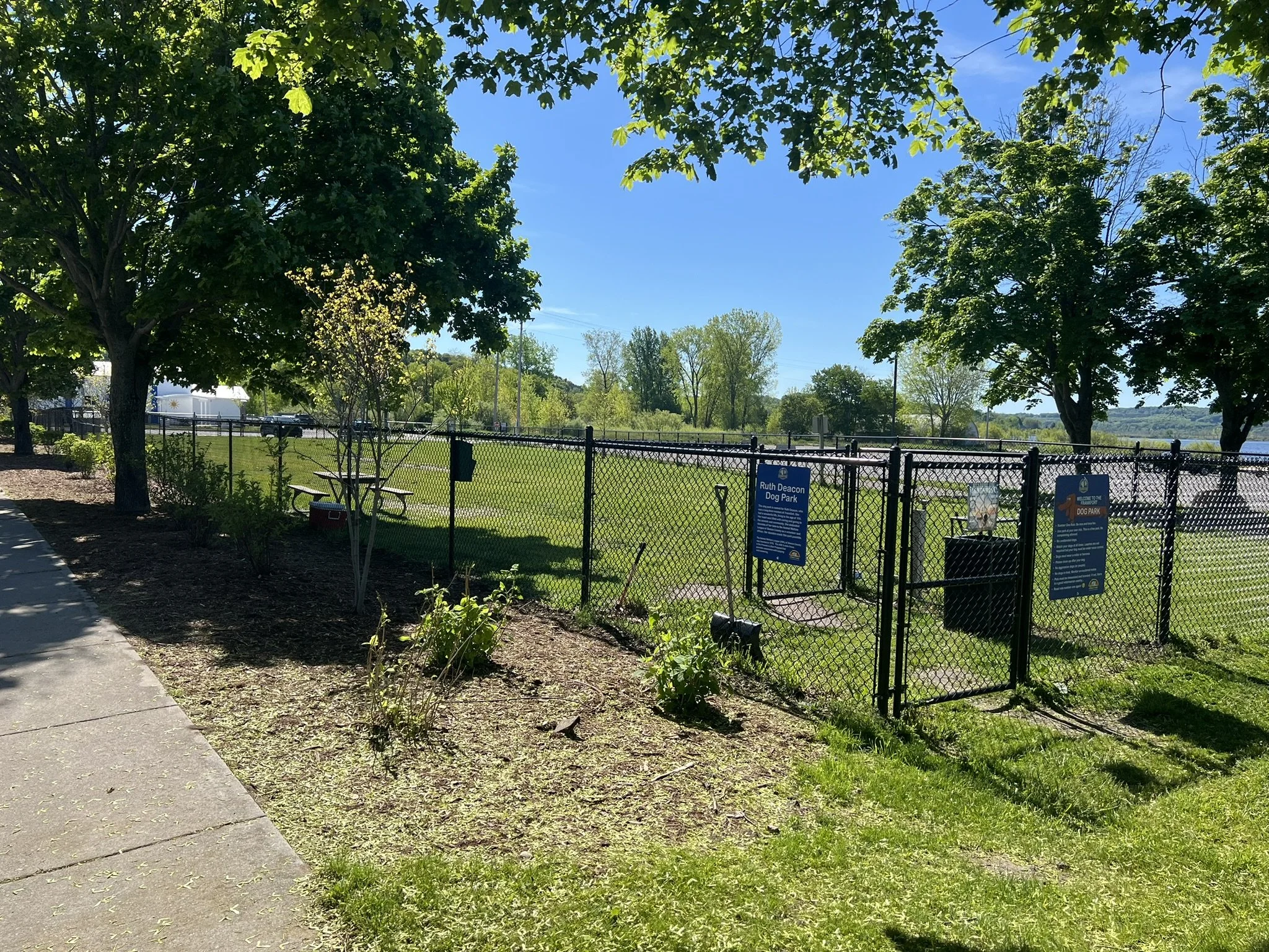 Ruth Deacon Dog Park in Frankfort, Michigan