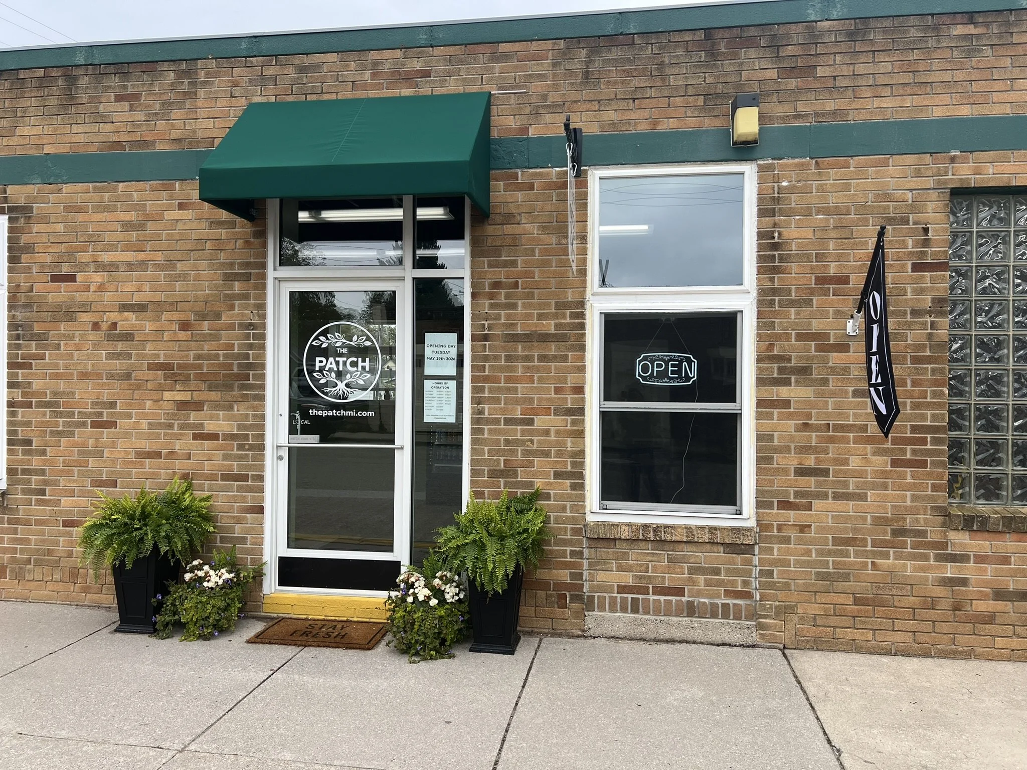 The Patch eatery in downtown Frankfort, Michigan