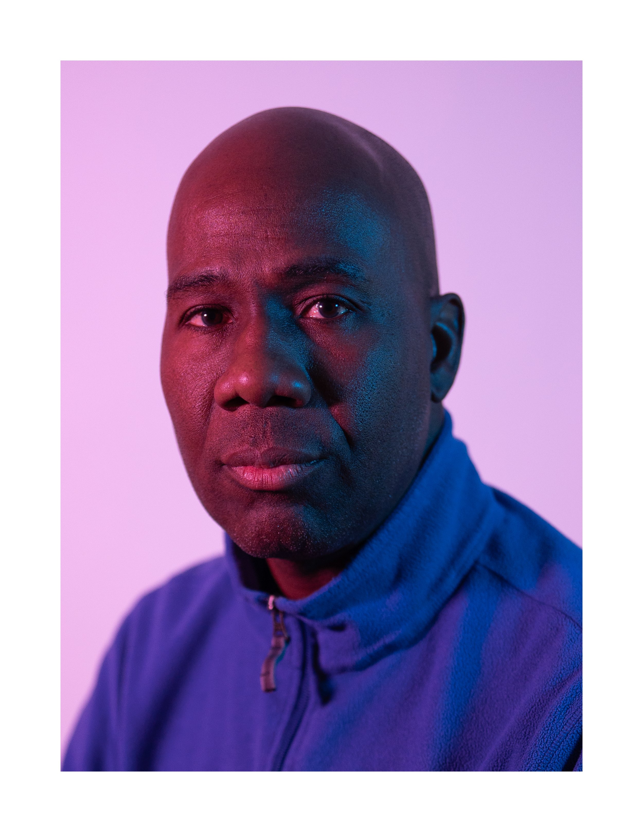 Portrait: Cornelius (Uncle),
 15 x 20”, 2023 Inkjet Print