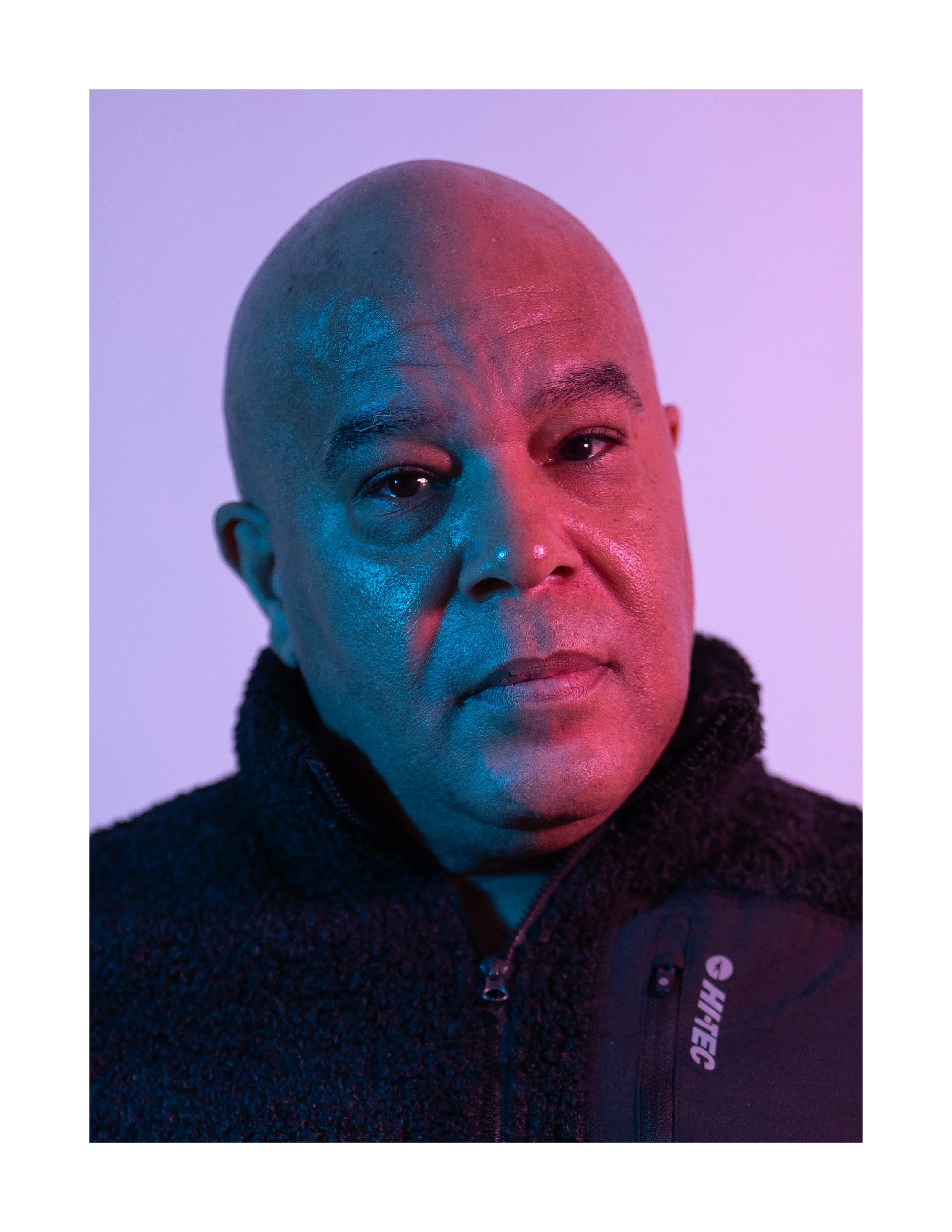 Portrait: Mark (Father),
 15 x 20”, 2023 Inkjet Print