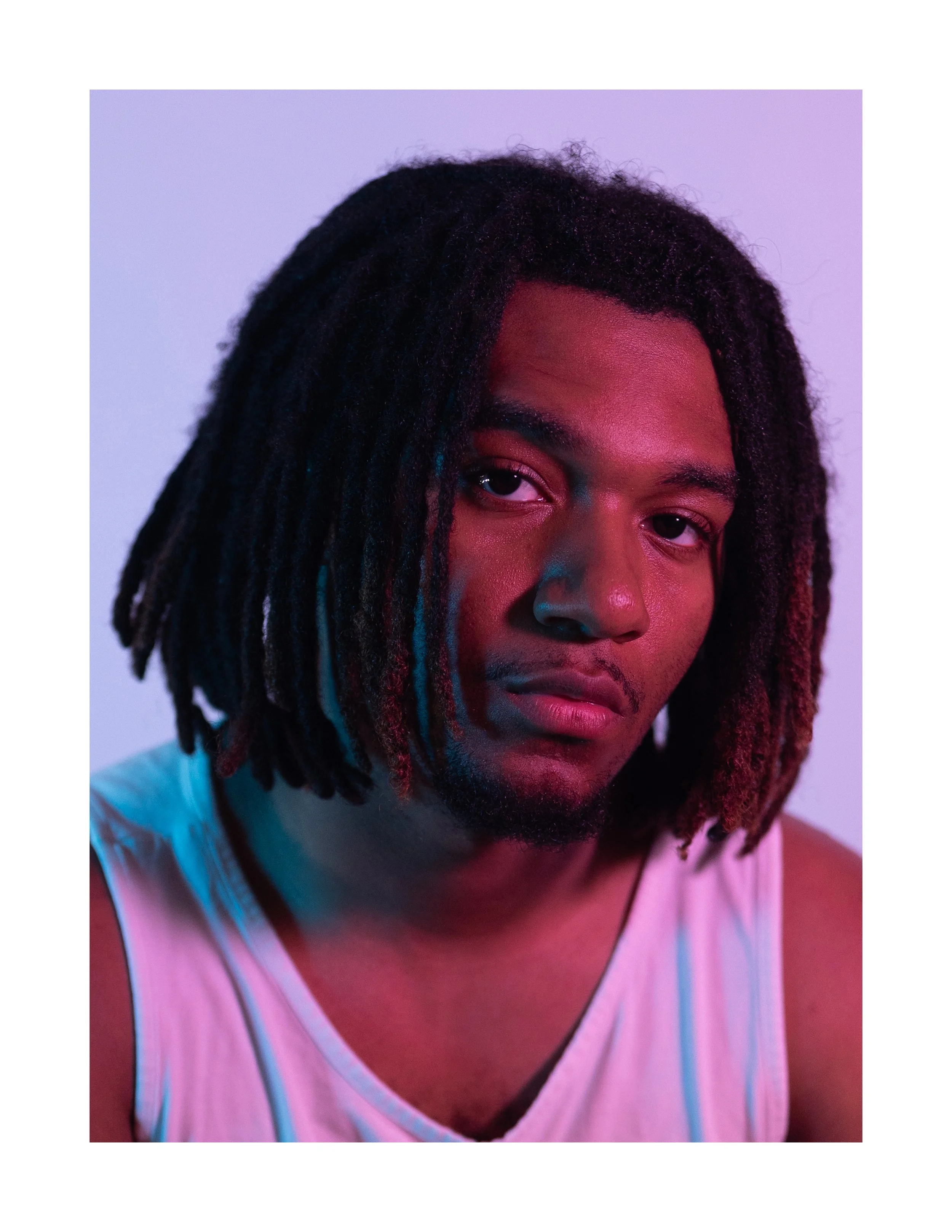 Portrait: Grayson,
 15 x 20”, 2023 Inkjet Print