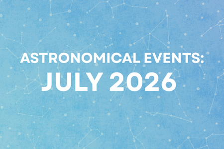 Astronomical events: month of July 2026